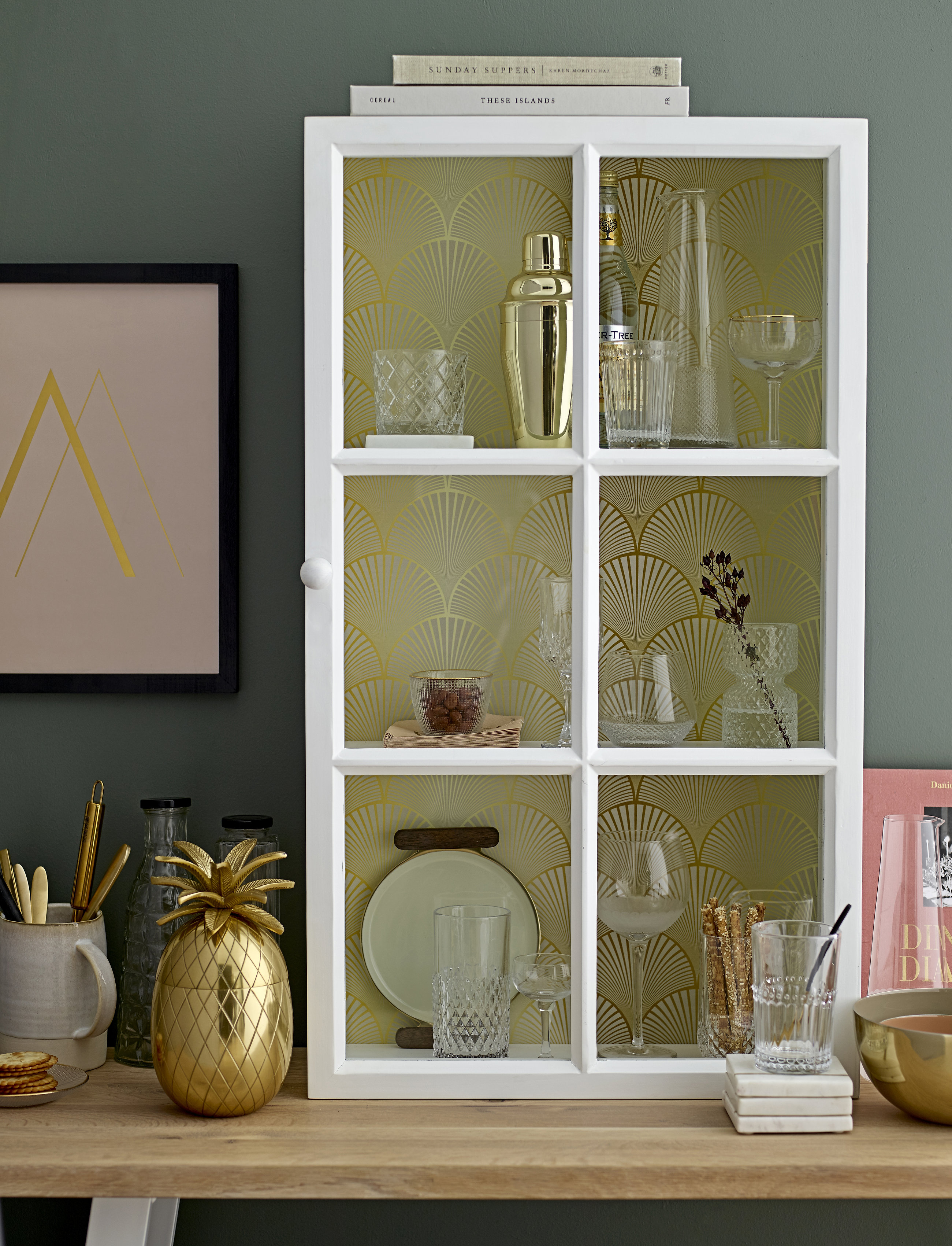 Bloomingville Yuichi Isspand, Guld, Aluminium, One Size, Drink & Bar Accessories, Gold - Ice Buckets, Homeware