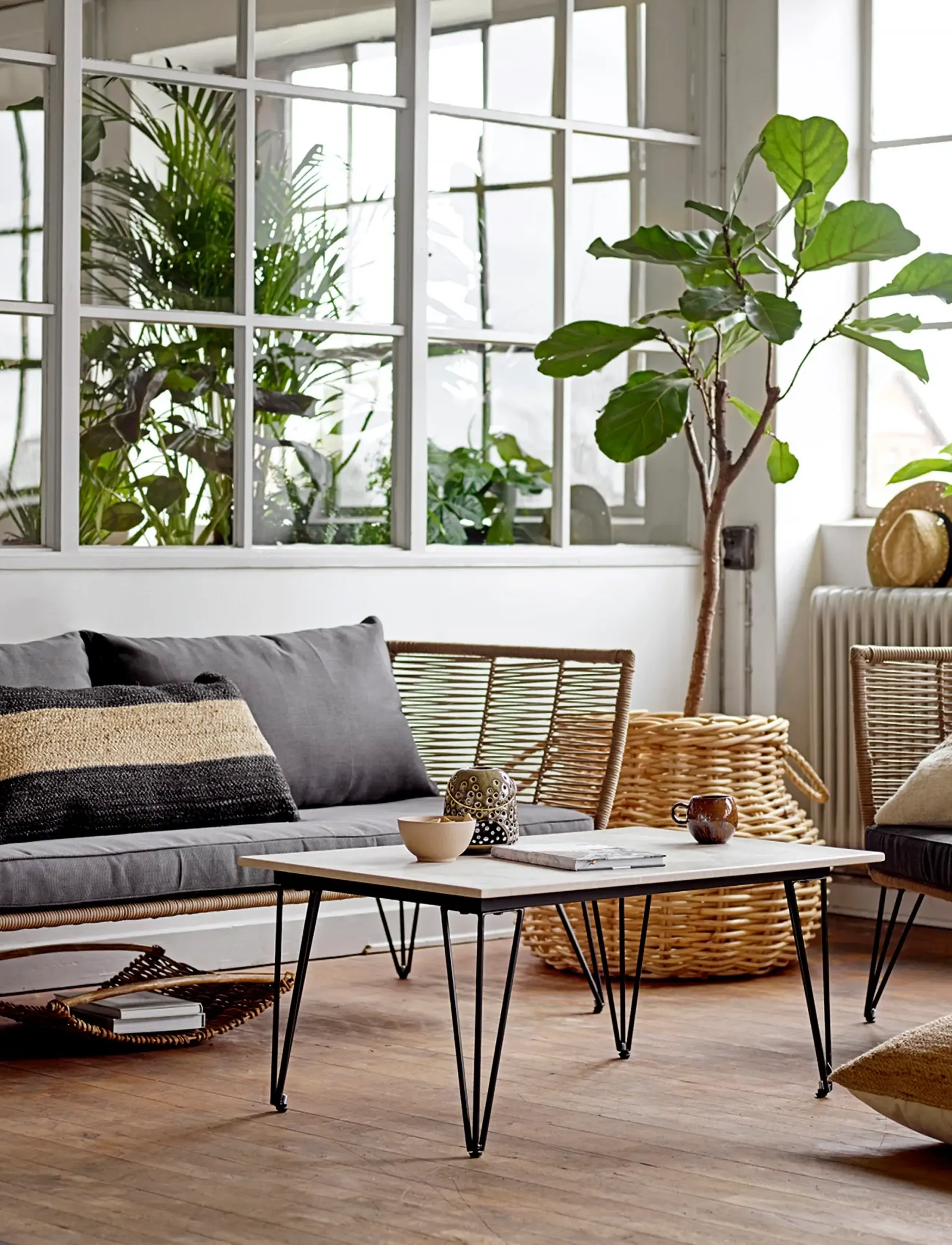 Bloomingville - Mundo Coffee Table - möbel - grey - 5