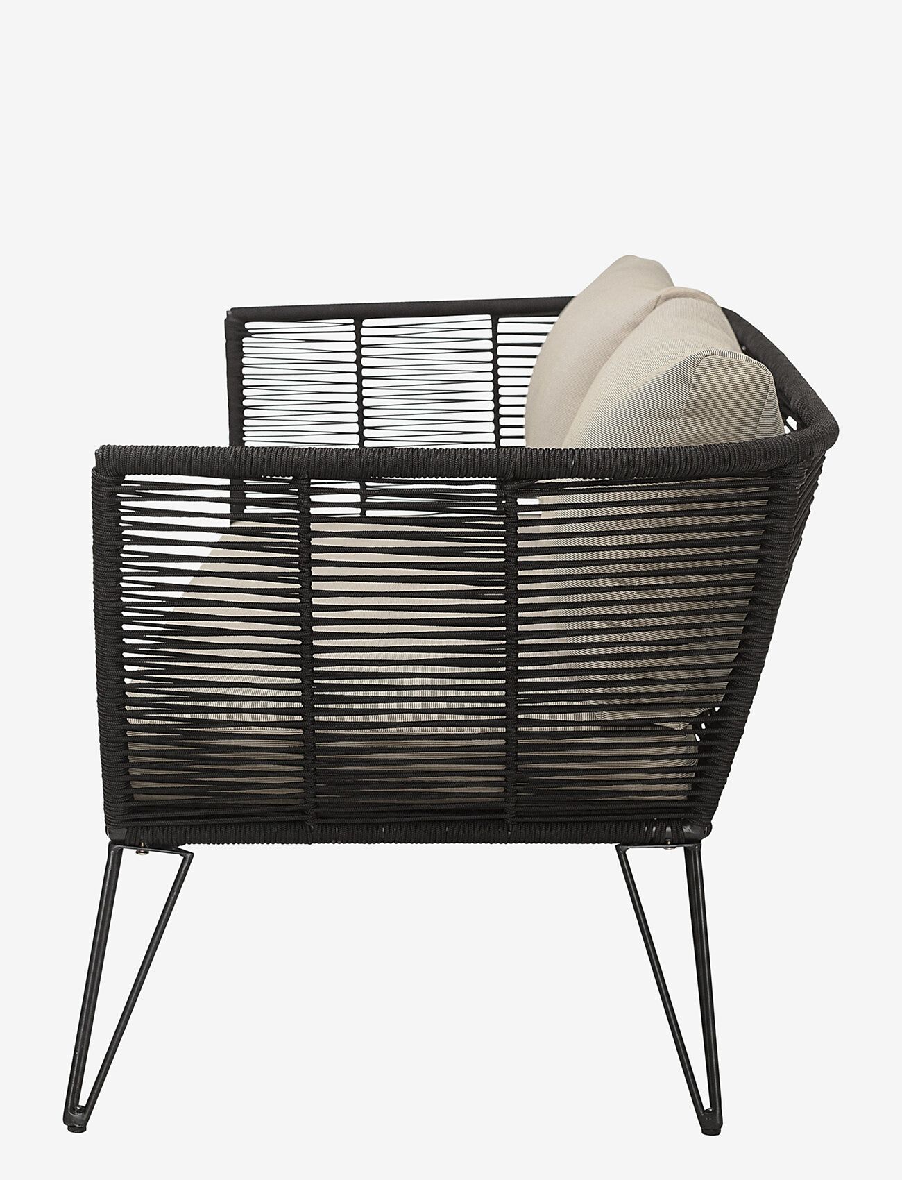 Bloomingville - Mundo Sofa, Sort, Metal - møbler - black - 4
