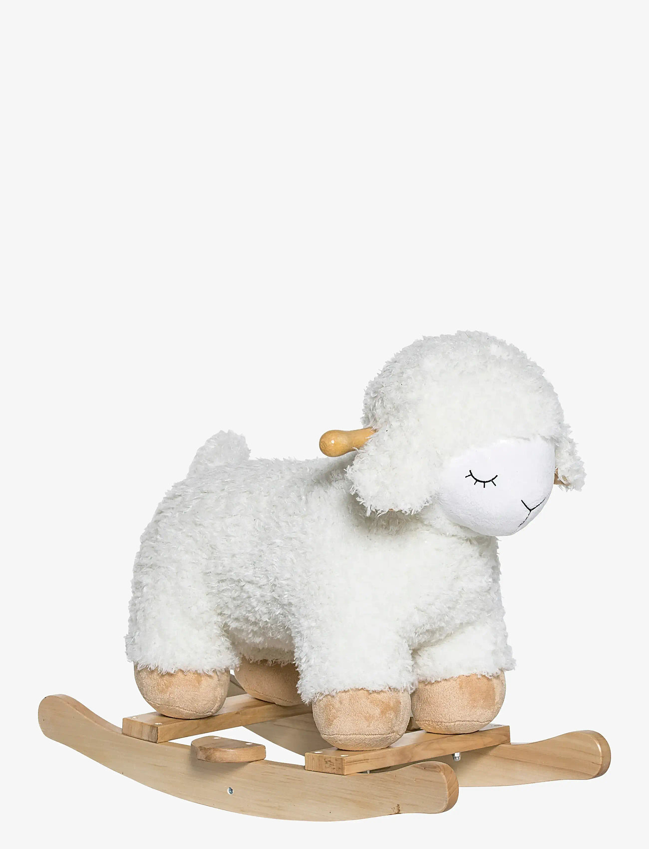 Bloomingville - Laasrith Rocking Toy, Sheep - gaveidéer - white - 1