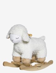 Bloomingville - Laasrith Rocking Toy, Sheep - verjaardagscadeaus - white - 0