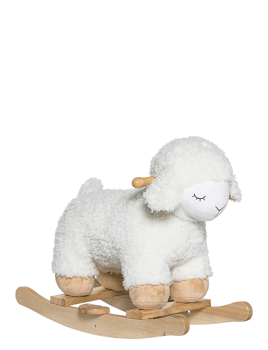 Bloomingville - Laasrith Rocking Toy, Sheep - geschenkideen - white - 1