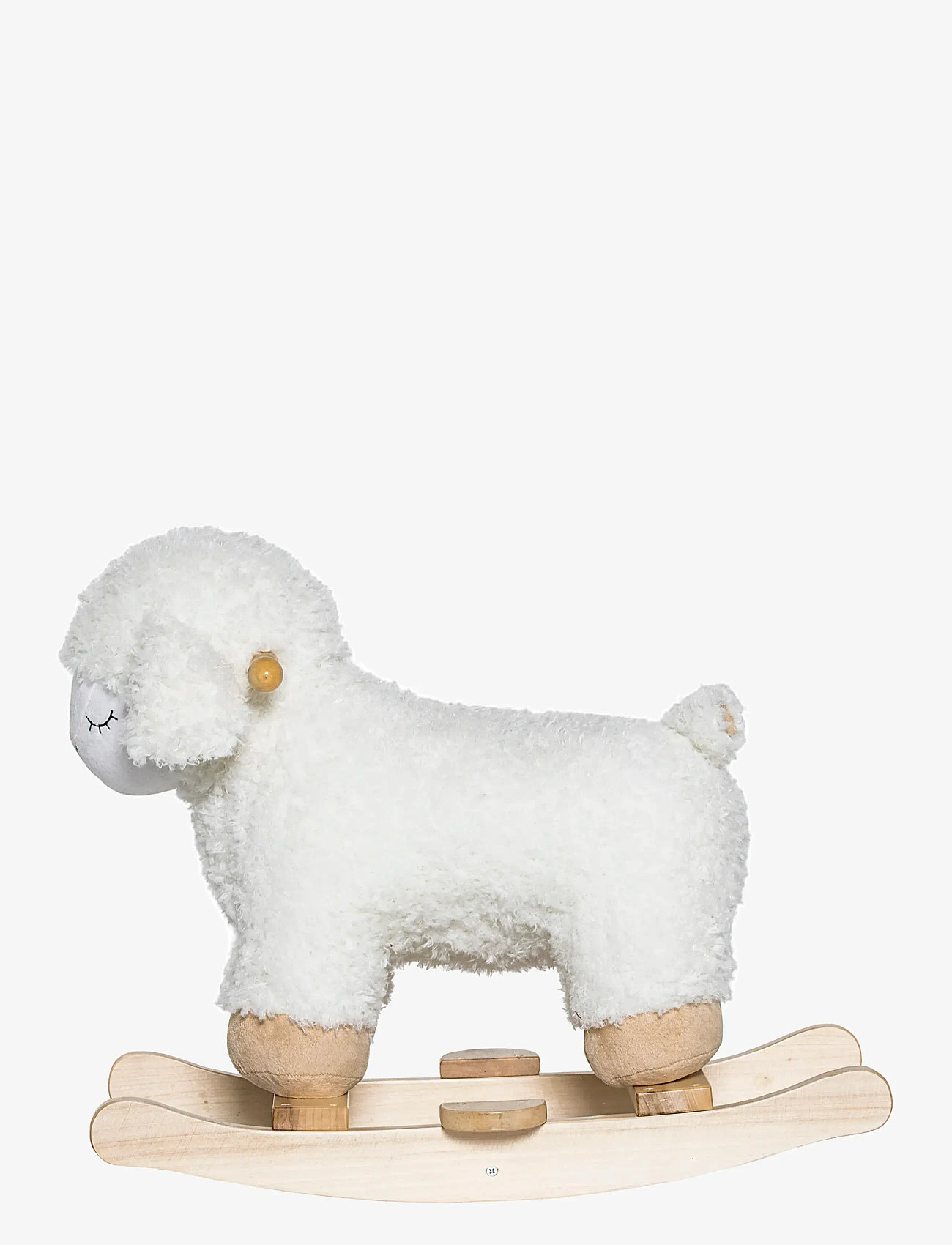 Bloomingville - Laasrith Rocking Toy, Sheep - gaveidéer - white - 2