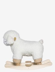 Bloomingville - Laasrith Rocking Toy, Sheep - verjaardagscadeaus - white - 1