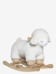 Bloomingville - Laasrith Rocking Toy, Sheep - verjaardagscadeaus - white - 2