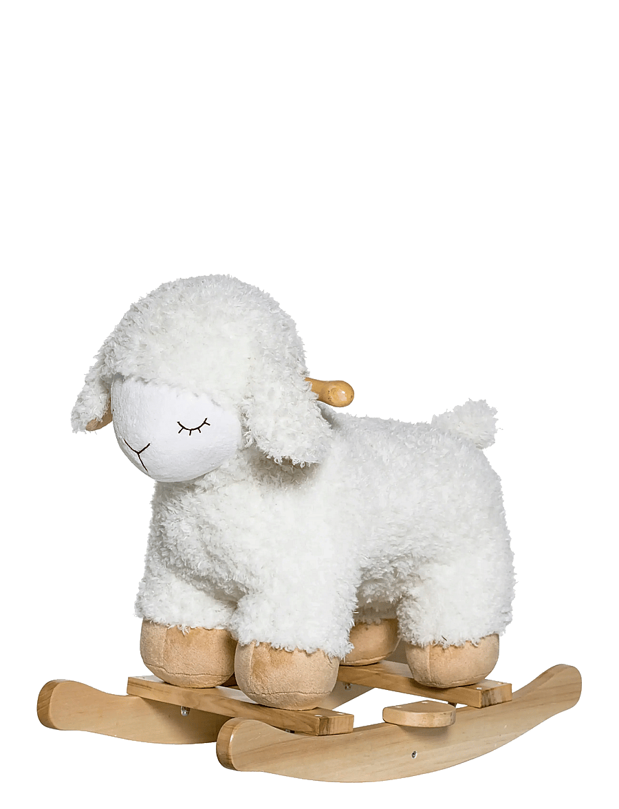 Bloomingville - Laasrith Rocking Toy, Sheep - geschenkideen - white - 3