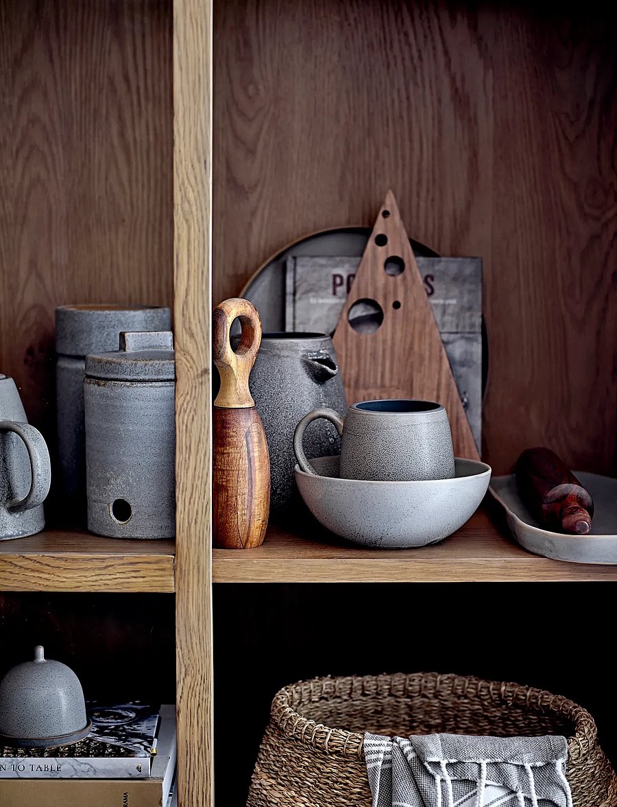 Bloomingville - Kendra Mug - theekopjes - grey - 0