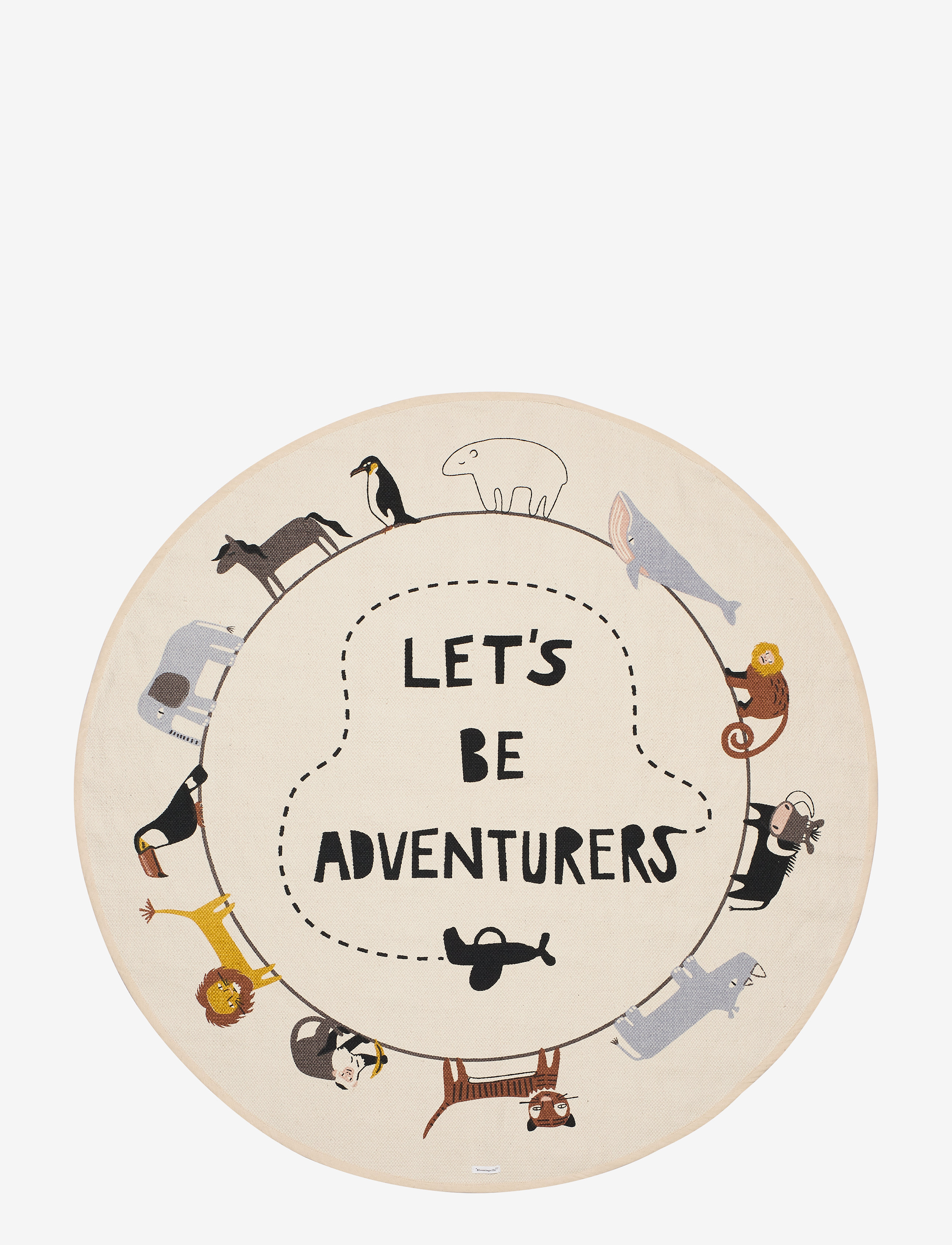 Leopold Tæppe, Natur, Bomuld - MULTI