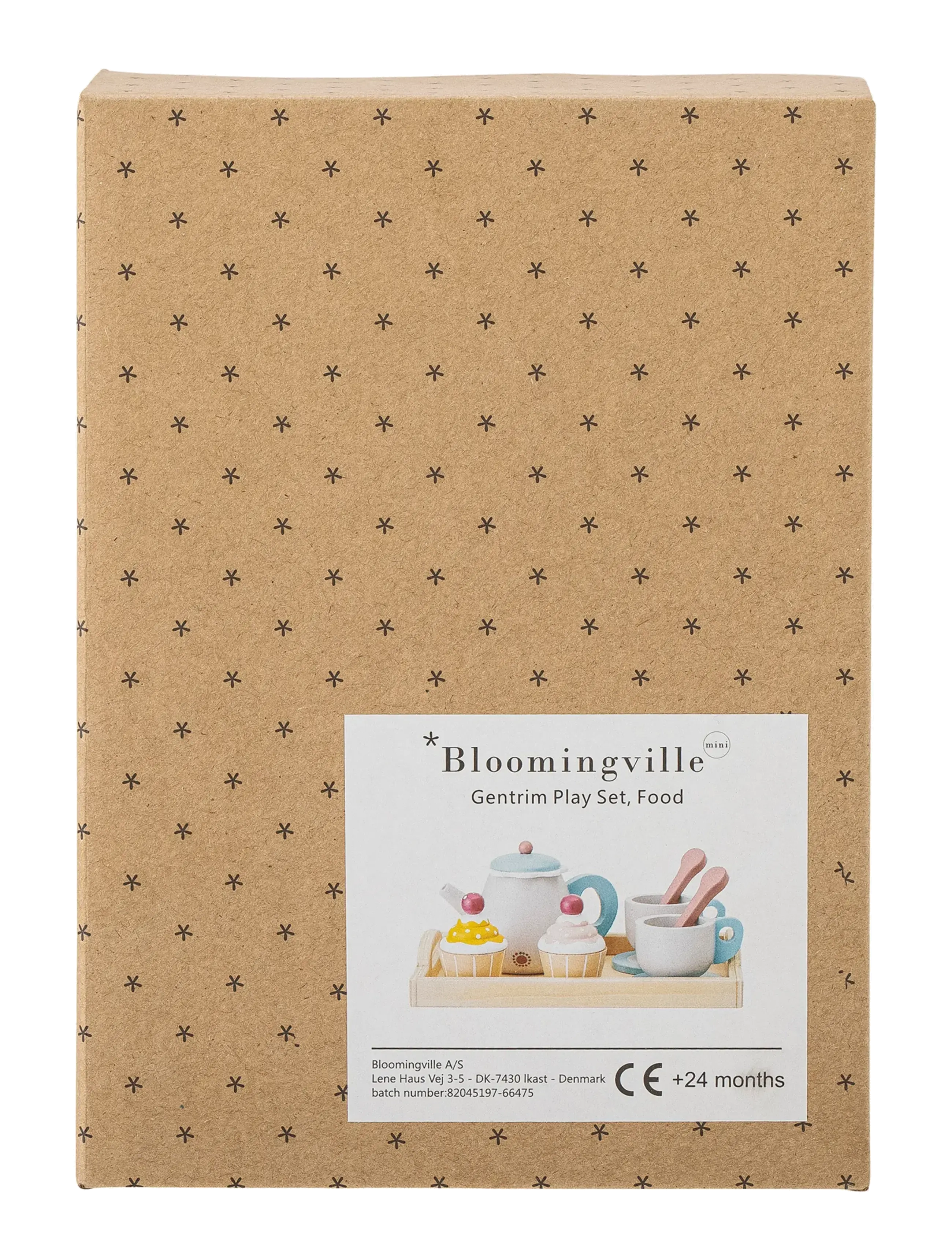 Bloomingville - Gentrim Play Set, Food, Grey, Plywood Set of 8 - sets café & thé - multi - 4