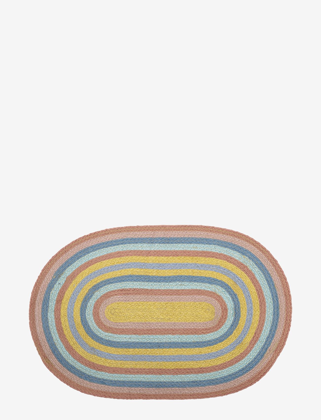 Bloomingville - Ralia Rug, Yellow, Jute - laveste priser - multi - 0