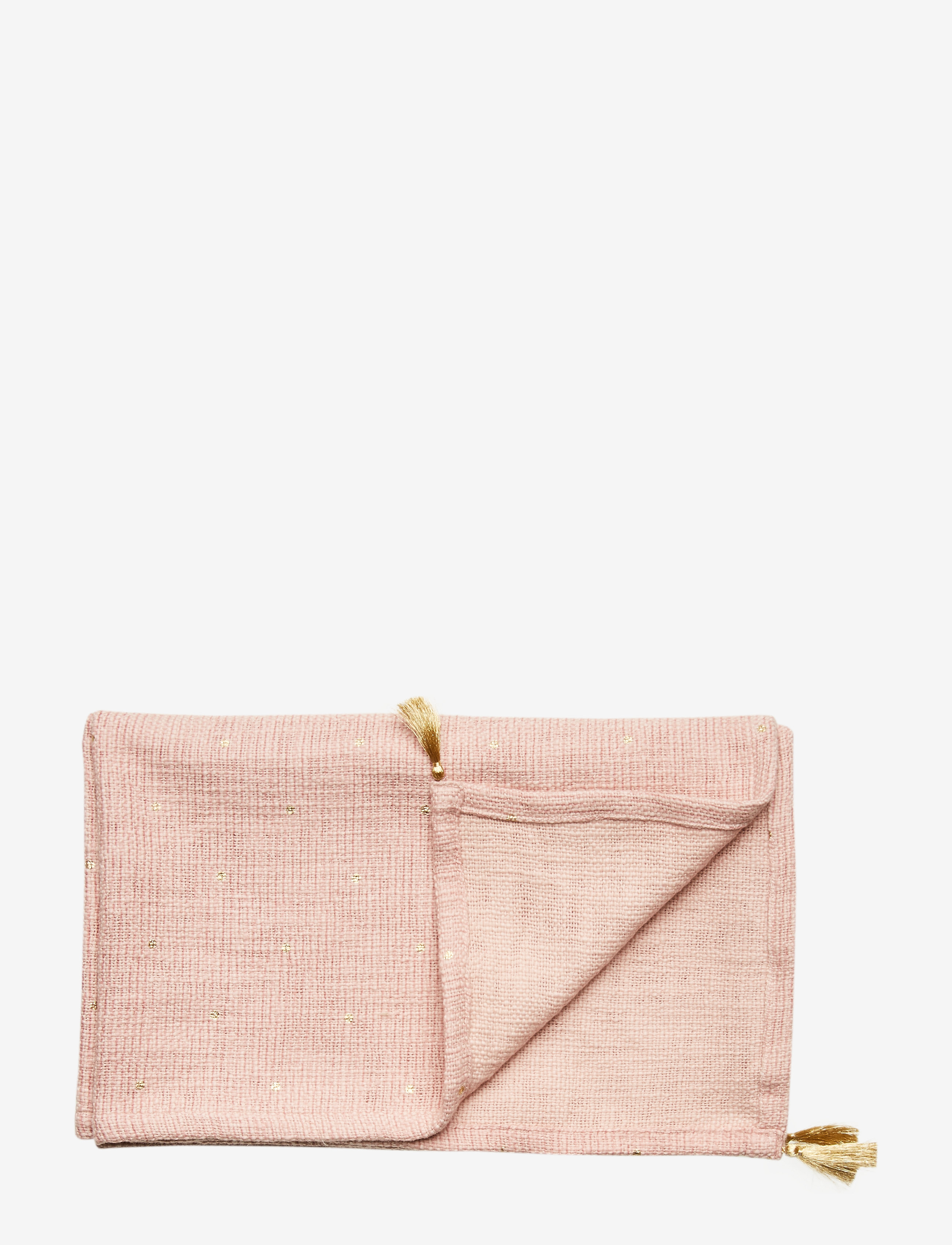 Bloomingville Balder Throw, Rose, Cotton, 80X100 cm, Cushions & Blankets, Rosa - Blankets Throws, Homeware