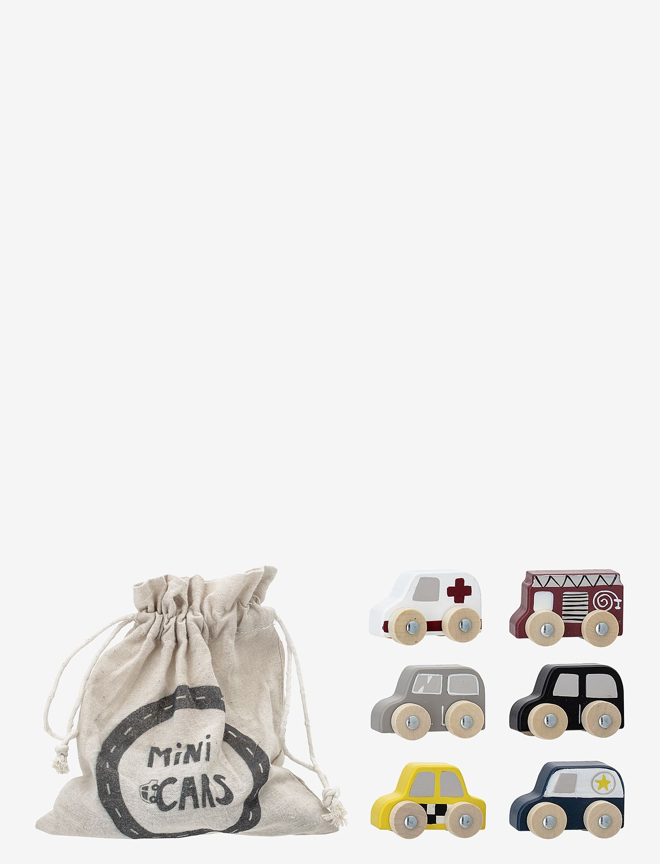 Bloomingville - Avin Legetøjsbil, Multi farvet, MDF - laveste priser - multi - 0