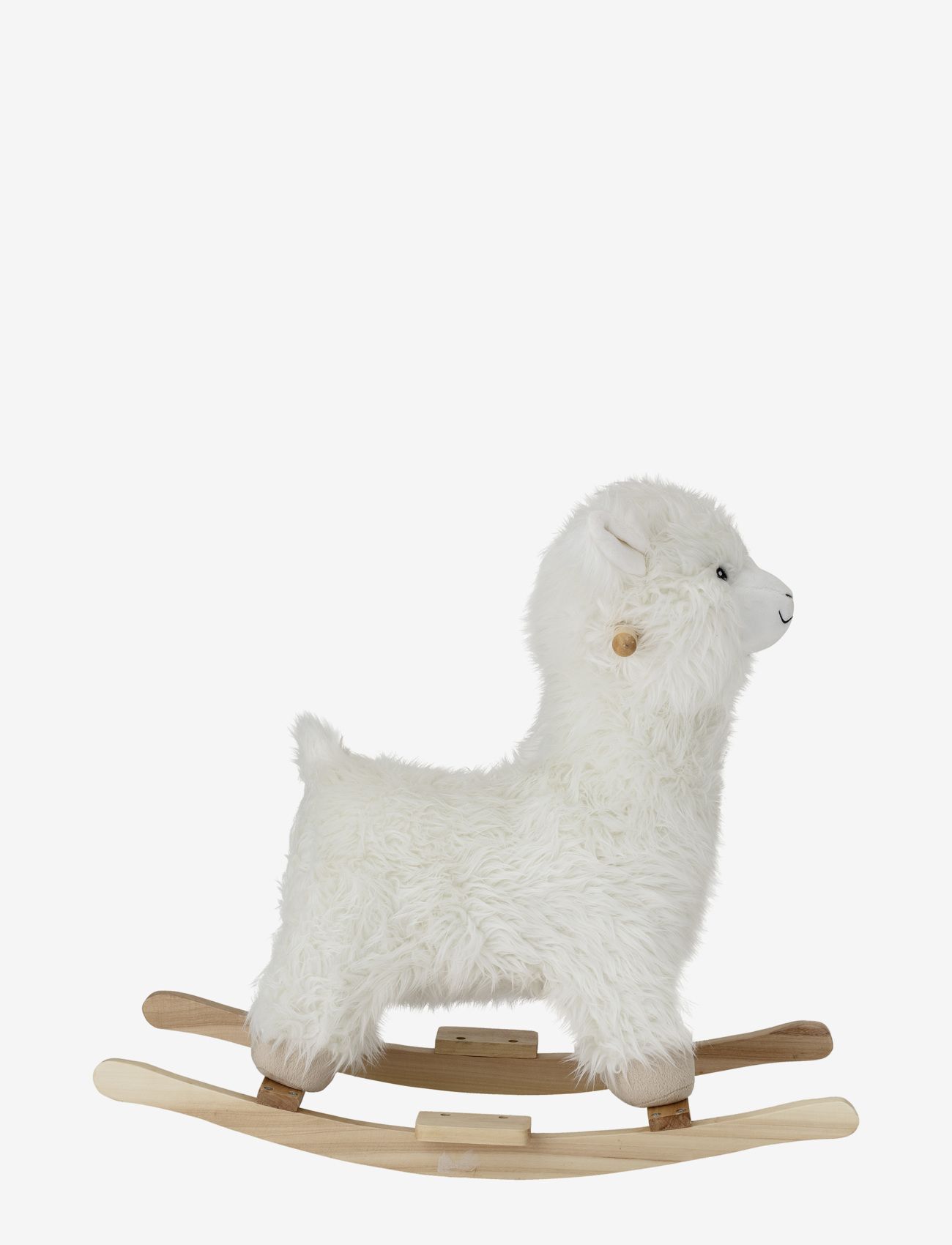 Bloomingville - Kinto Rocking Toy, Lama, White, Polyester - dovanų idėjos - white - 2