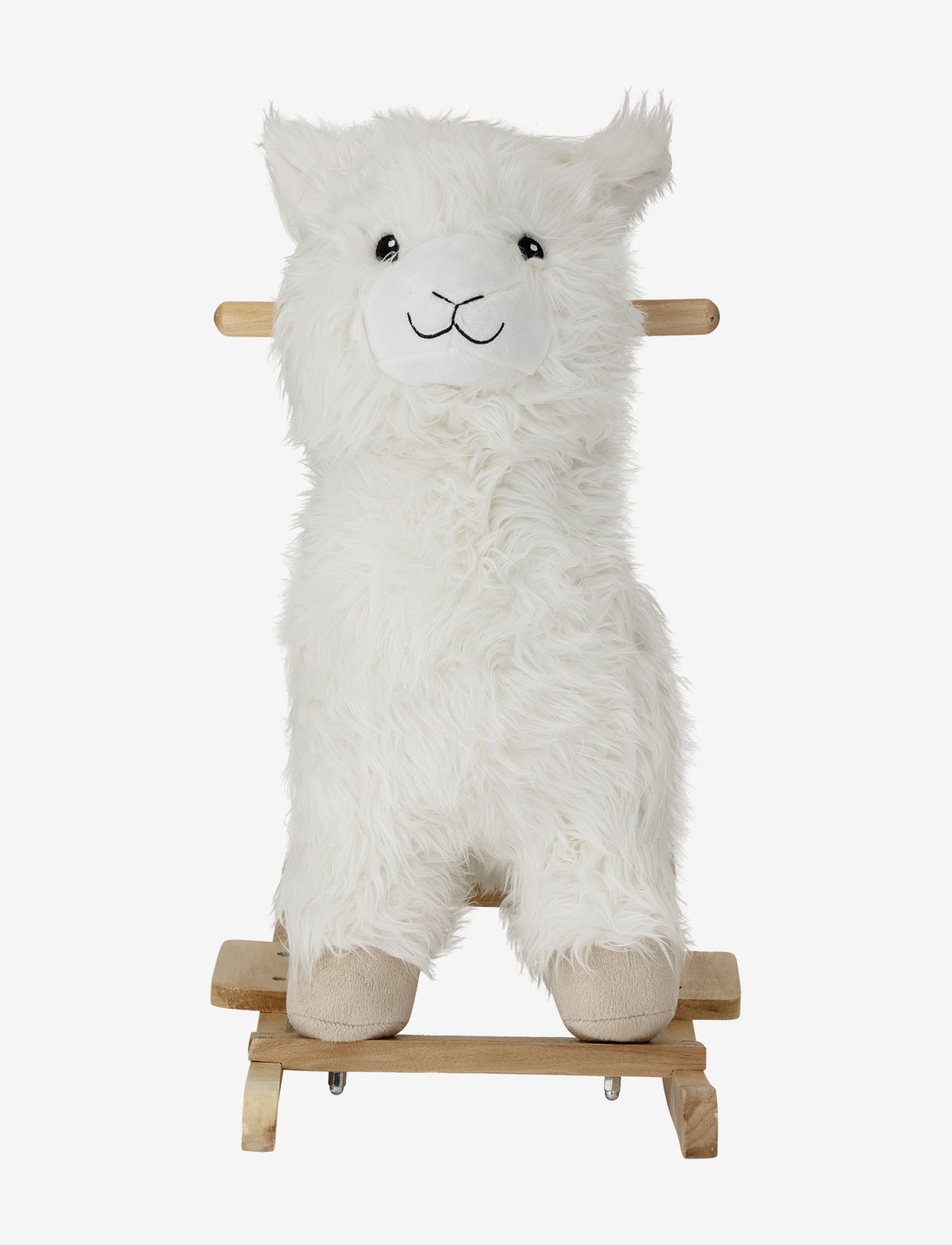 Bloomingville - Kinto Rocking Toy, Lama, White, Polyester - gaveidéer - white - 3
