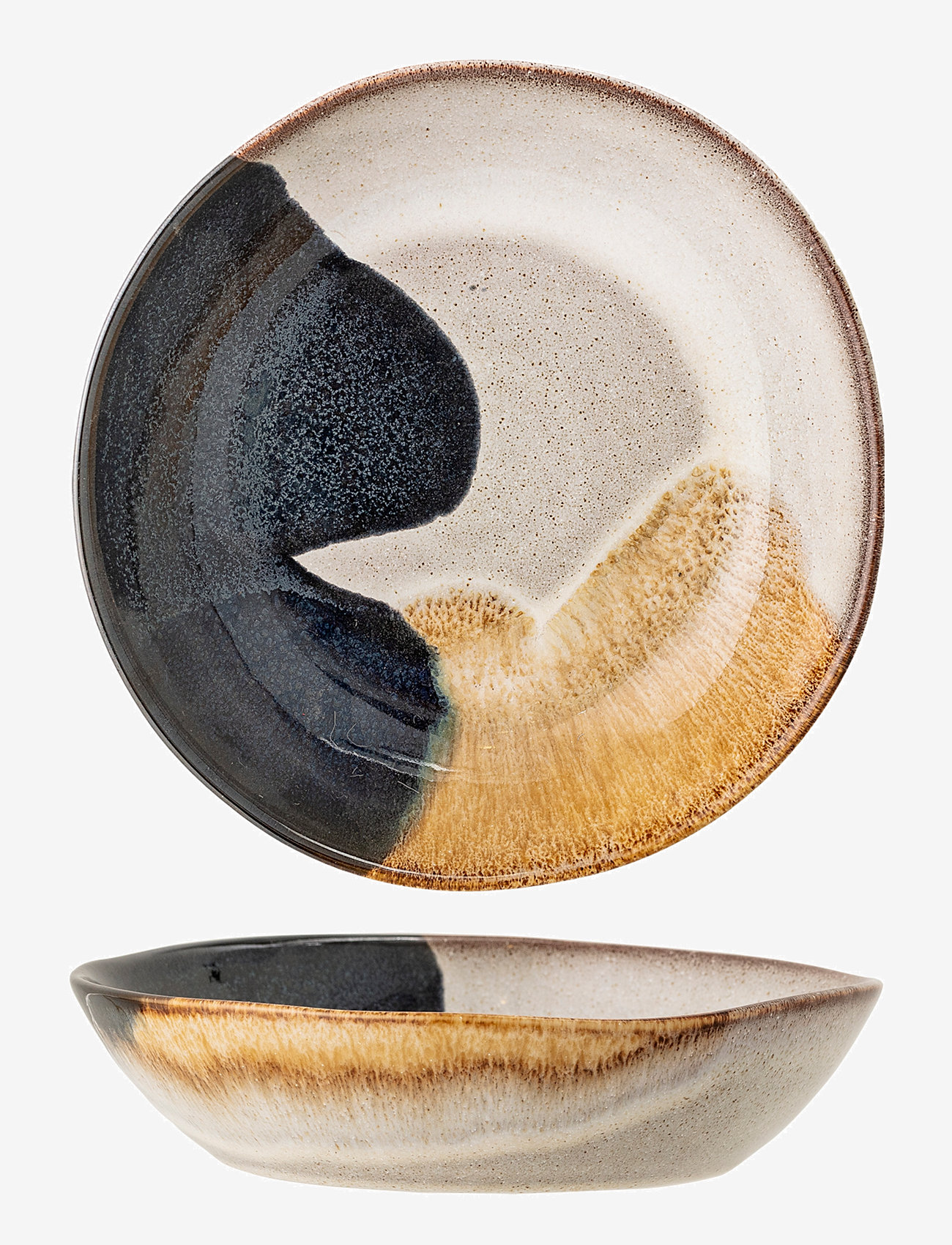 Bloomingville - Jules Skål, Multi farvet, Stentøj - køb efter pris - multi-color - 1