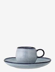 Sandrine Espresso Cup w/Saucer SET of 2 - BLUE