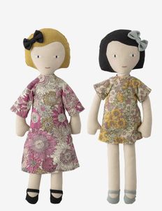 Molly and Vida Doll, Rose, Cotton Set of 2, Bloomingville