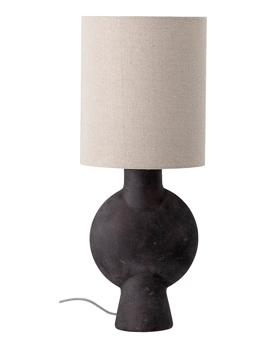 Bloomingville - Sergio Table lamp, Brown, Terracotta - schreibtisch- & tischlampen - brown - 0