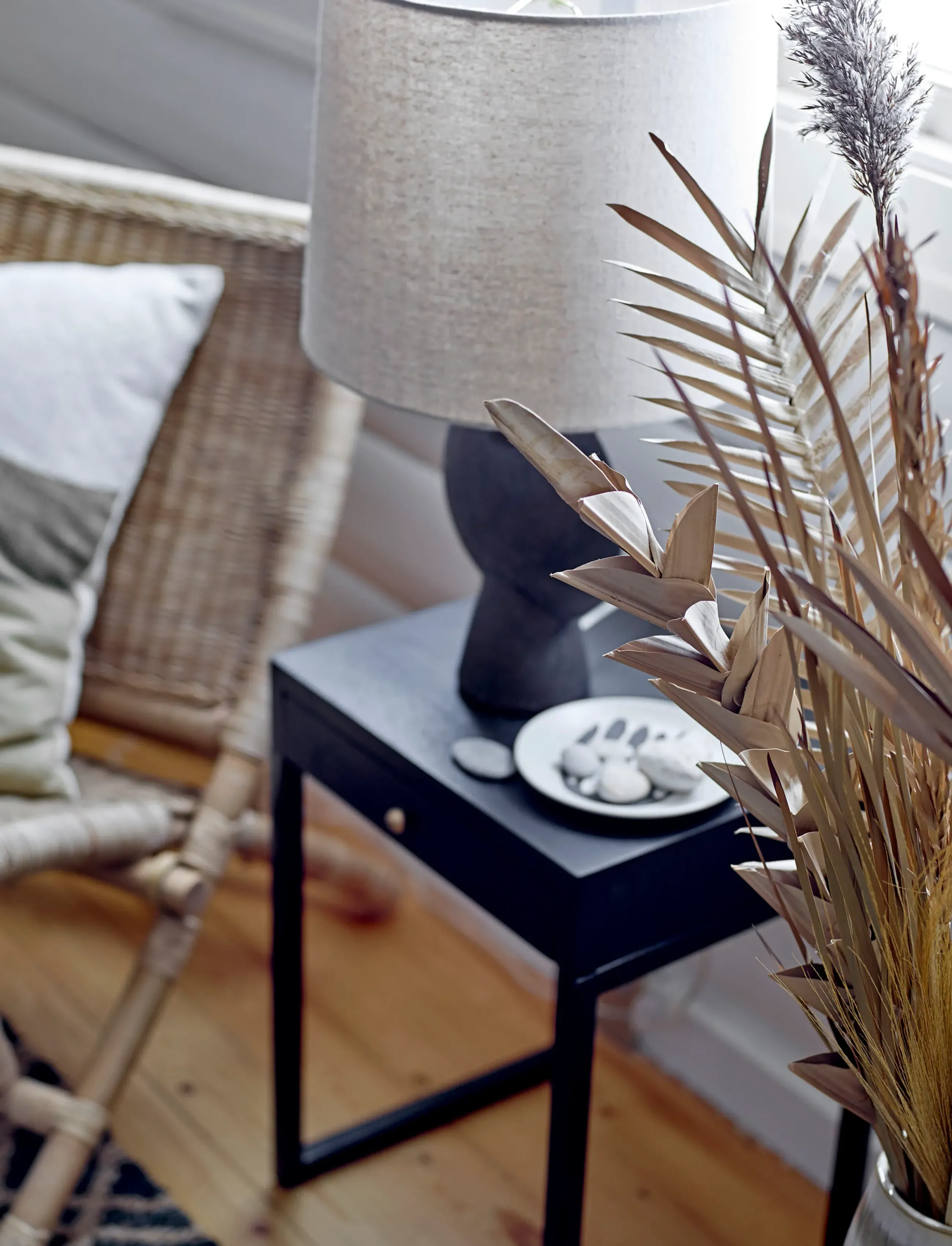 Bloomingville Sergio Table Lamp, Brown, Terracotta, H54.5 cm, Brown, Lamper > Bordlamper, Unisex