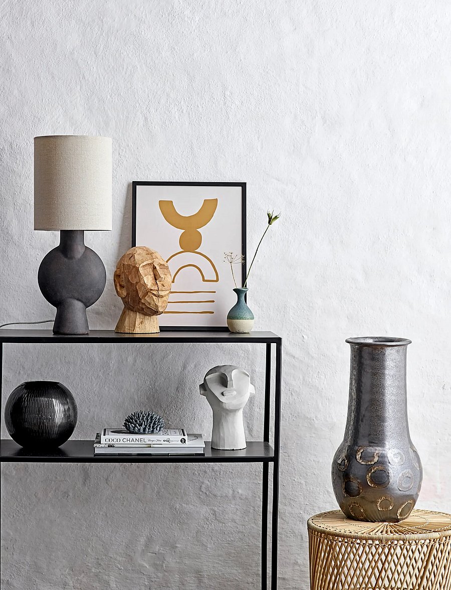Bloomingville - Sergio Table lamp, Brown, Terracotta - schreibtisch- & tischlampen - brown - 3