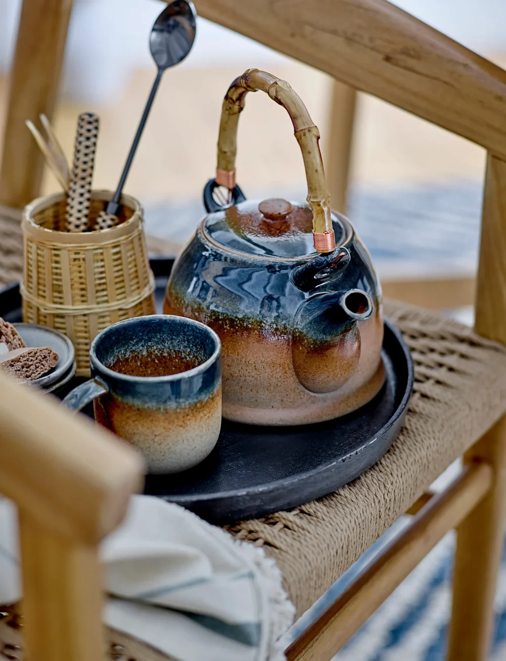 Bloomingville - Aura Cup - nach preis einkaufen - blue - 1