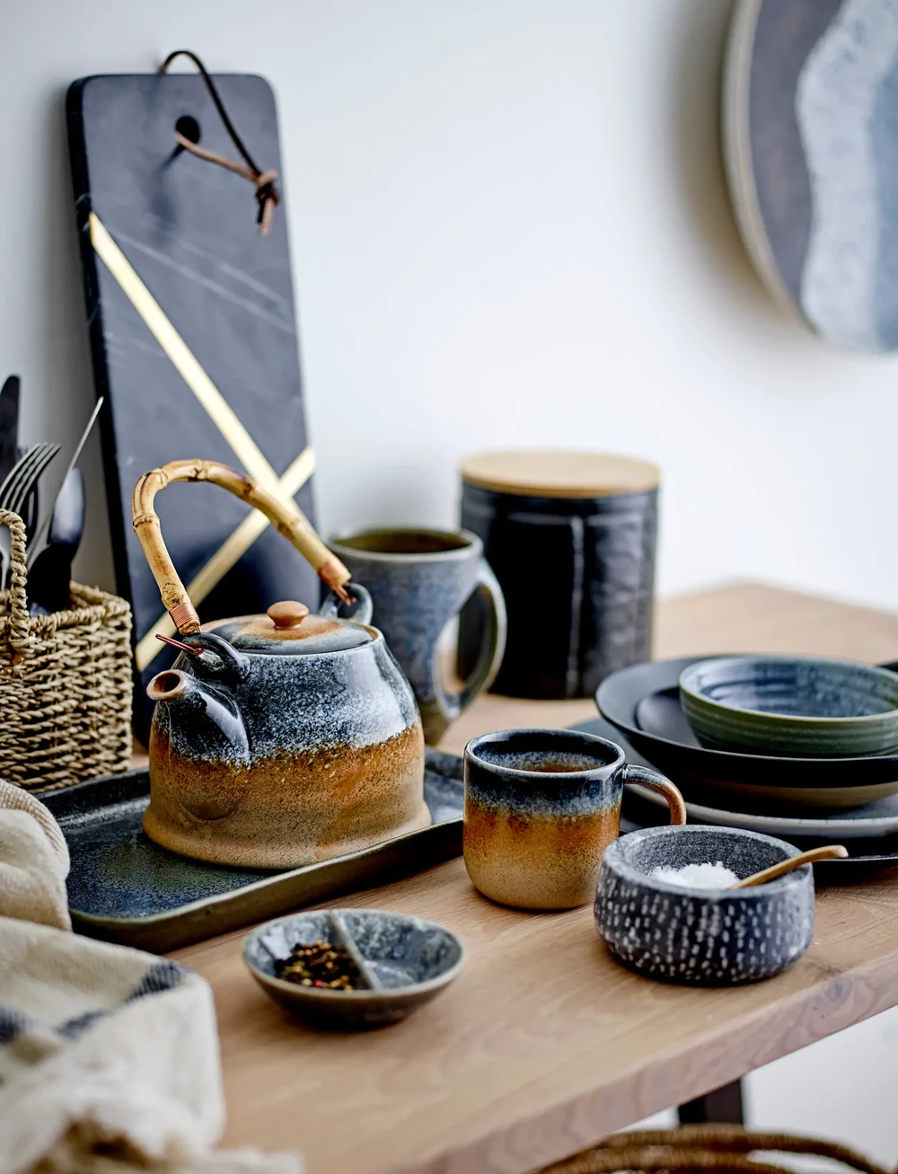 Bloomingville - Aura Cup - nach preis einkaufen - blue - 4