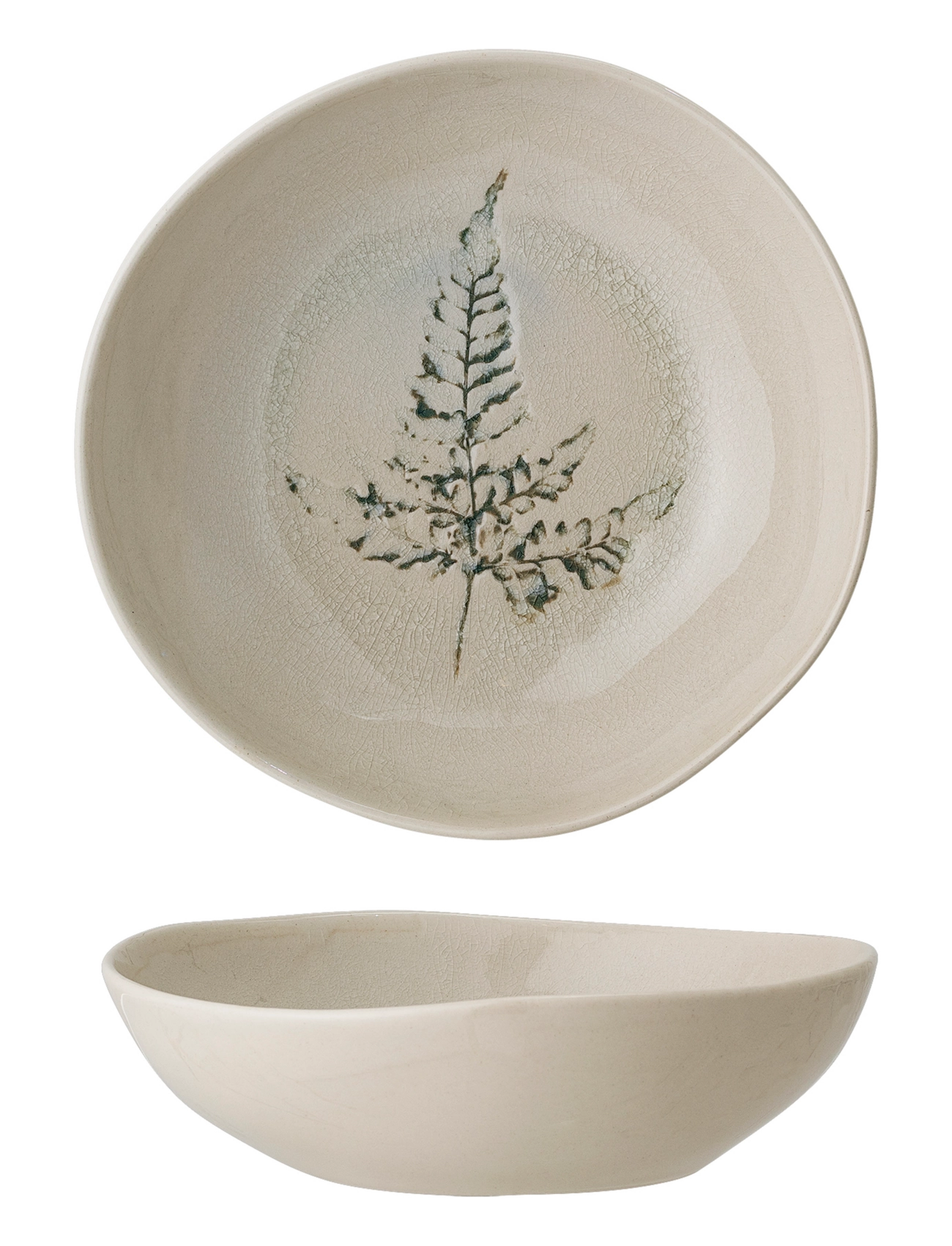Bloomingville - Bea Soup Plate - madalaimad hinnad - nature - 1