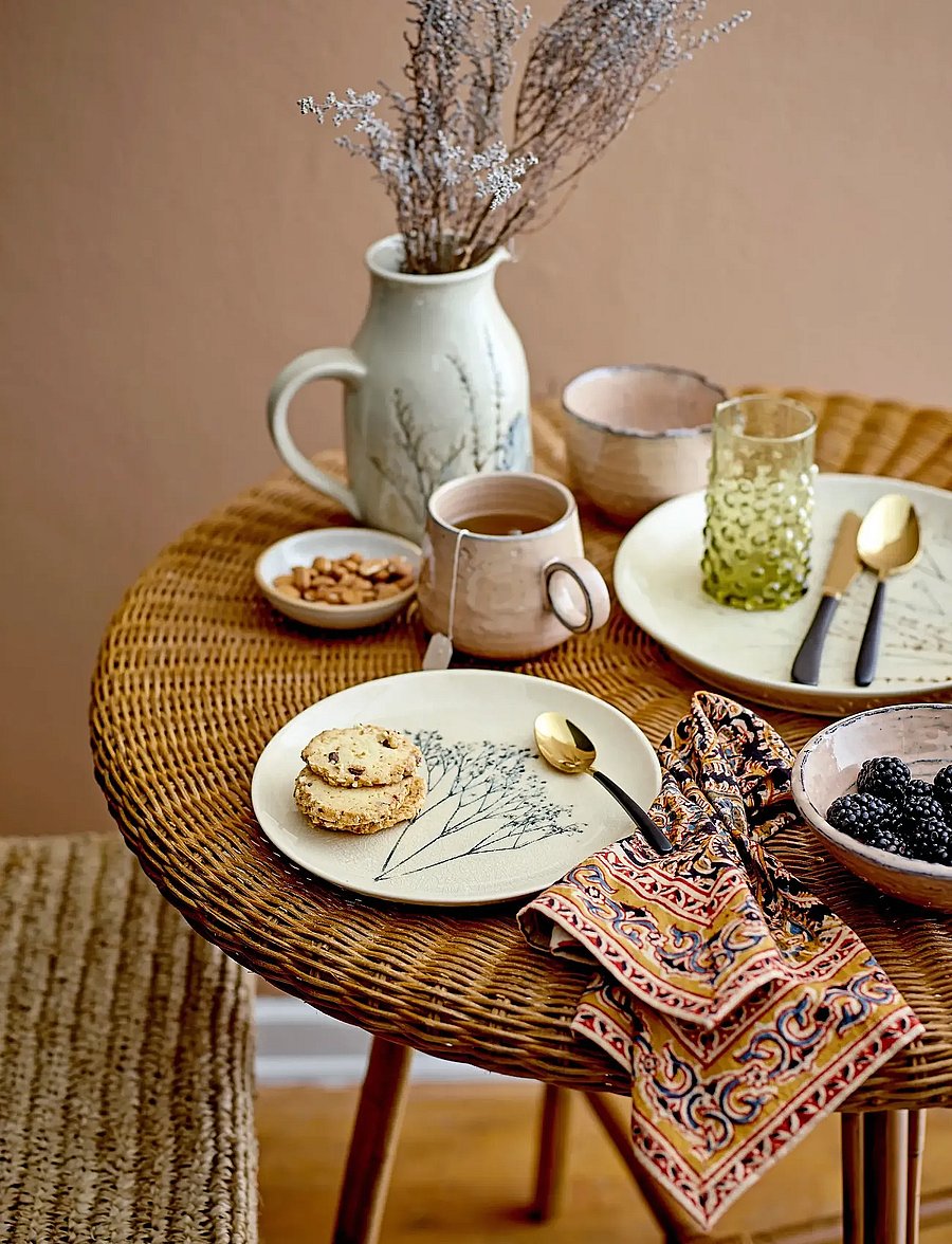 Bloomingville - Bea Plate - die niedrigsten preise - natural - 4
