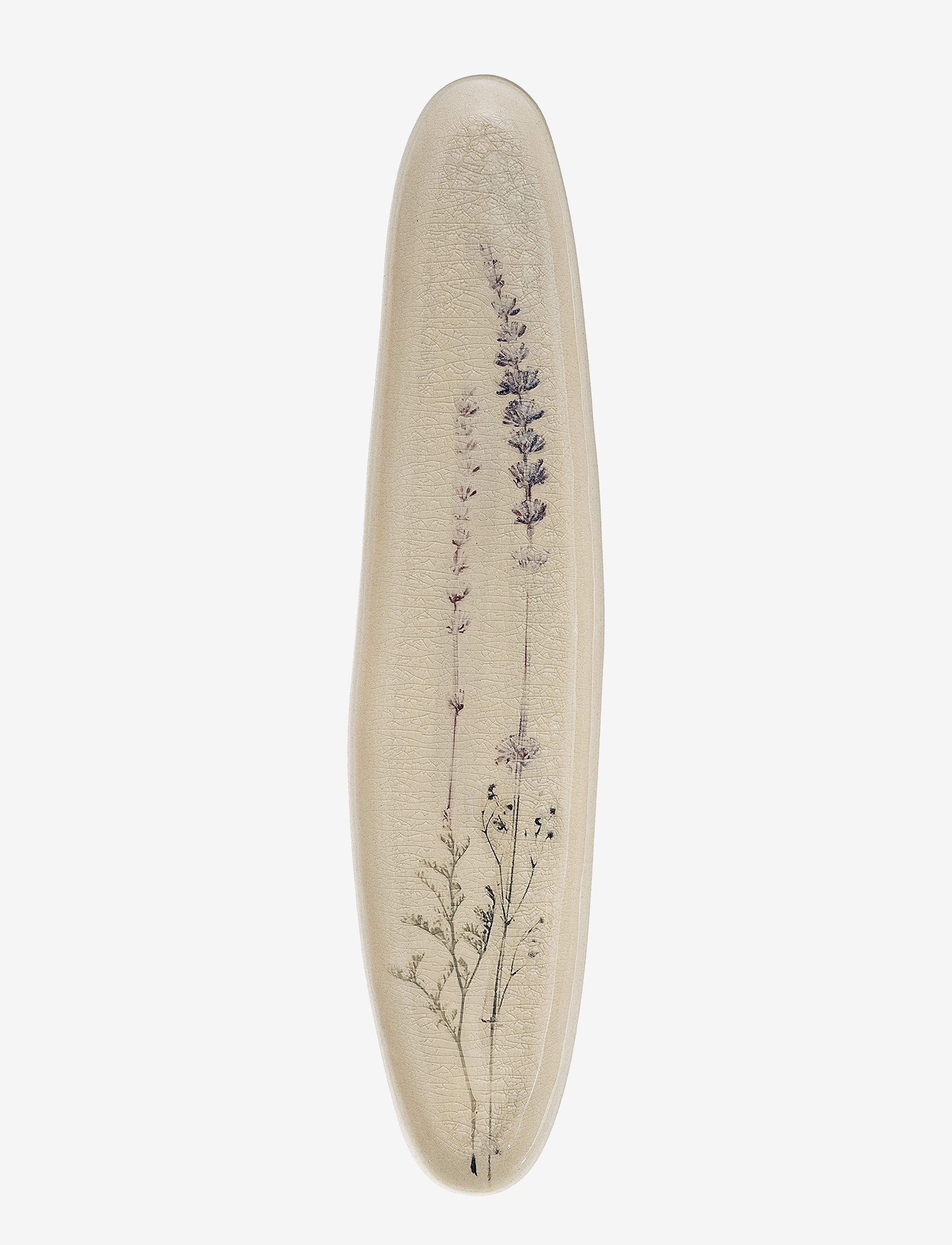 BLOOMINGVILLE Bea Serveringsfad, Natur, Stentøj Cream - 35X8CM - Unisex