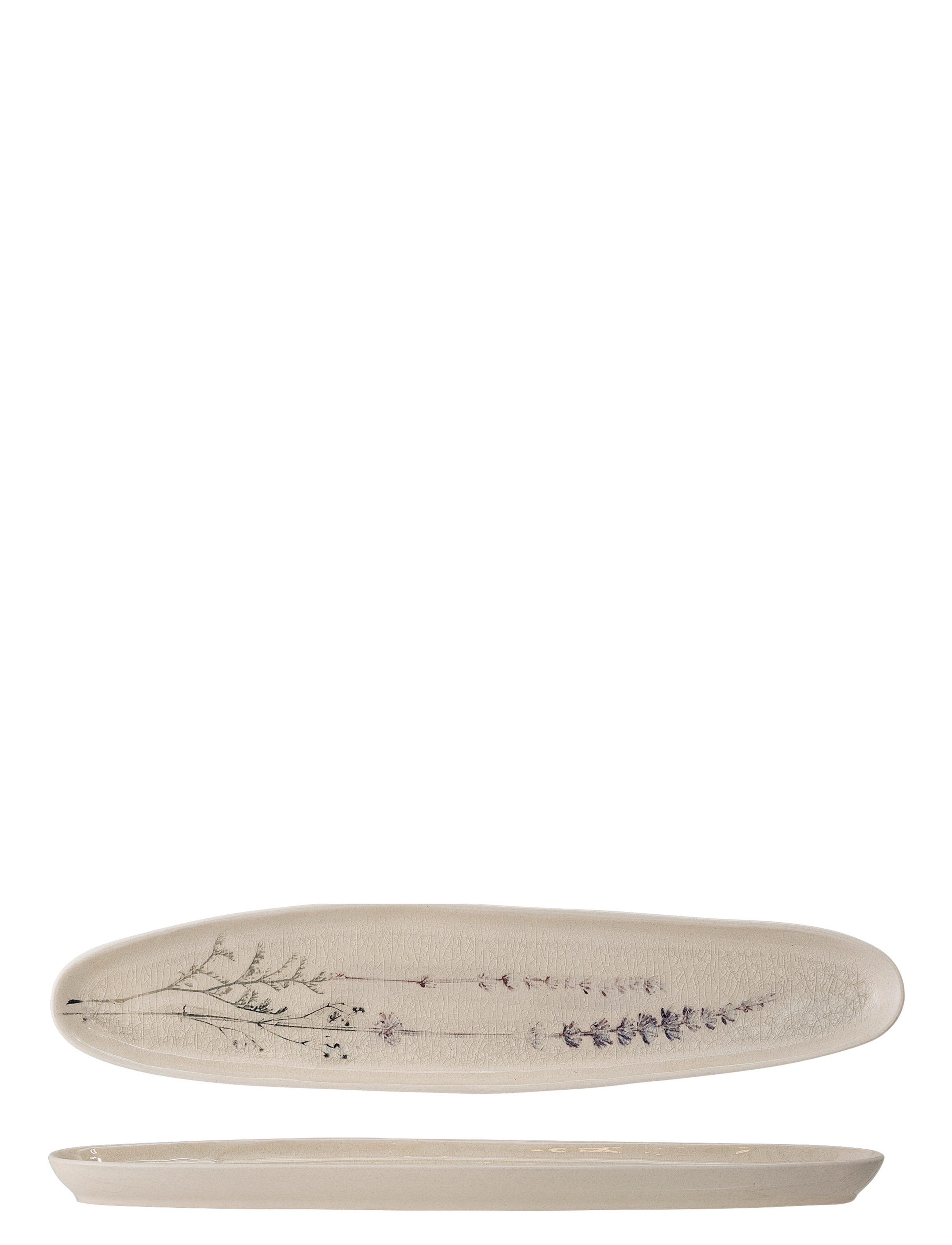 Bloomingville - Bea Serving Plate - madalaimad hinnad - nature - 1