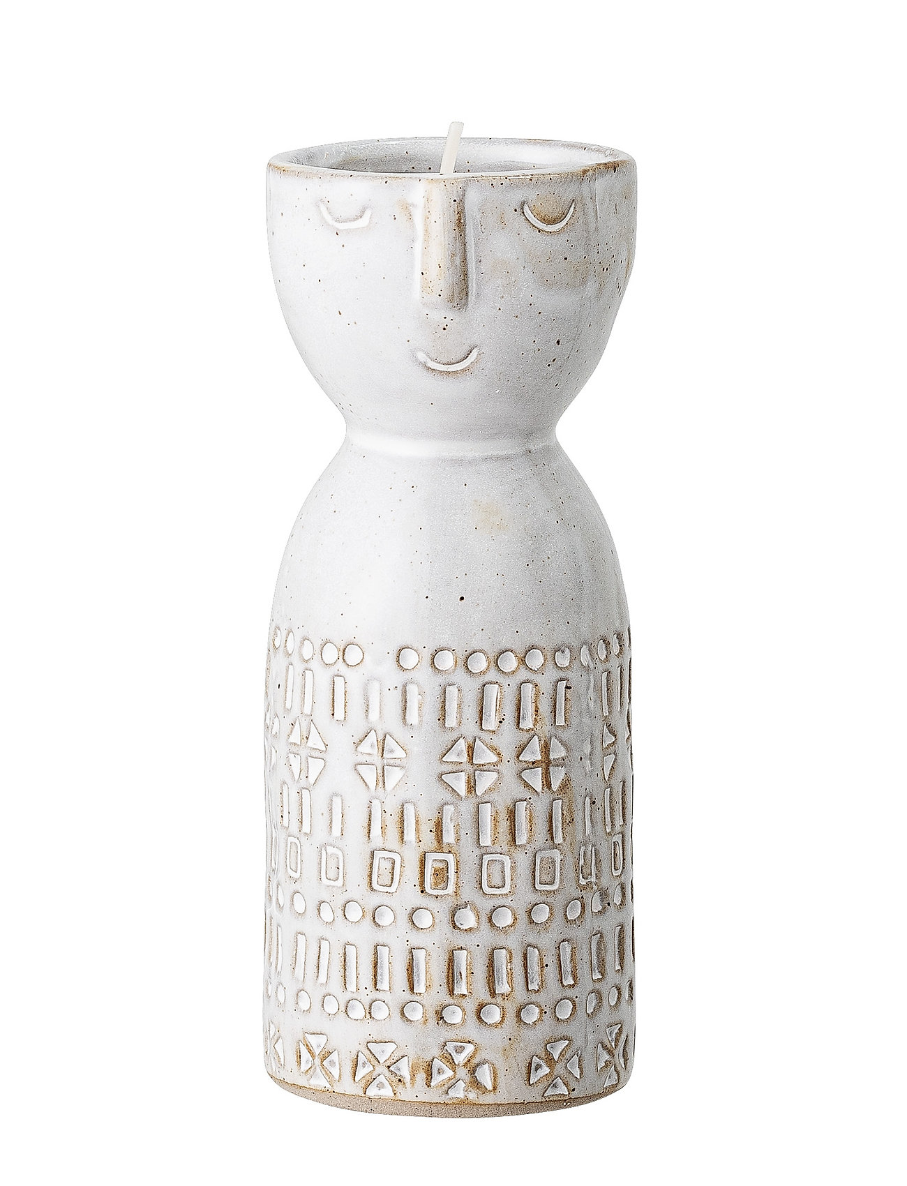 Bloomingville - Vase, Hvid, Stentøj - store vaser - white - 1