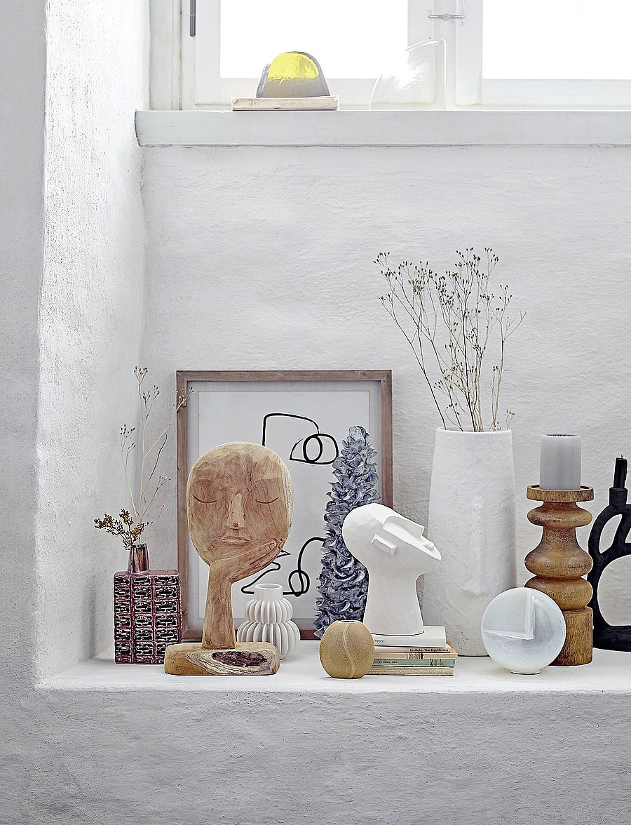 Bloomingville - Halfdan Vase - nach preis einkaufen - white - 0