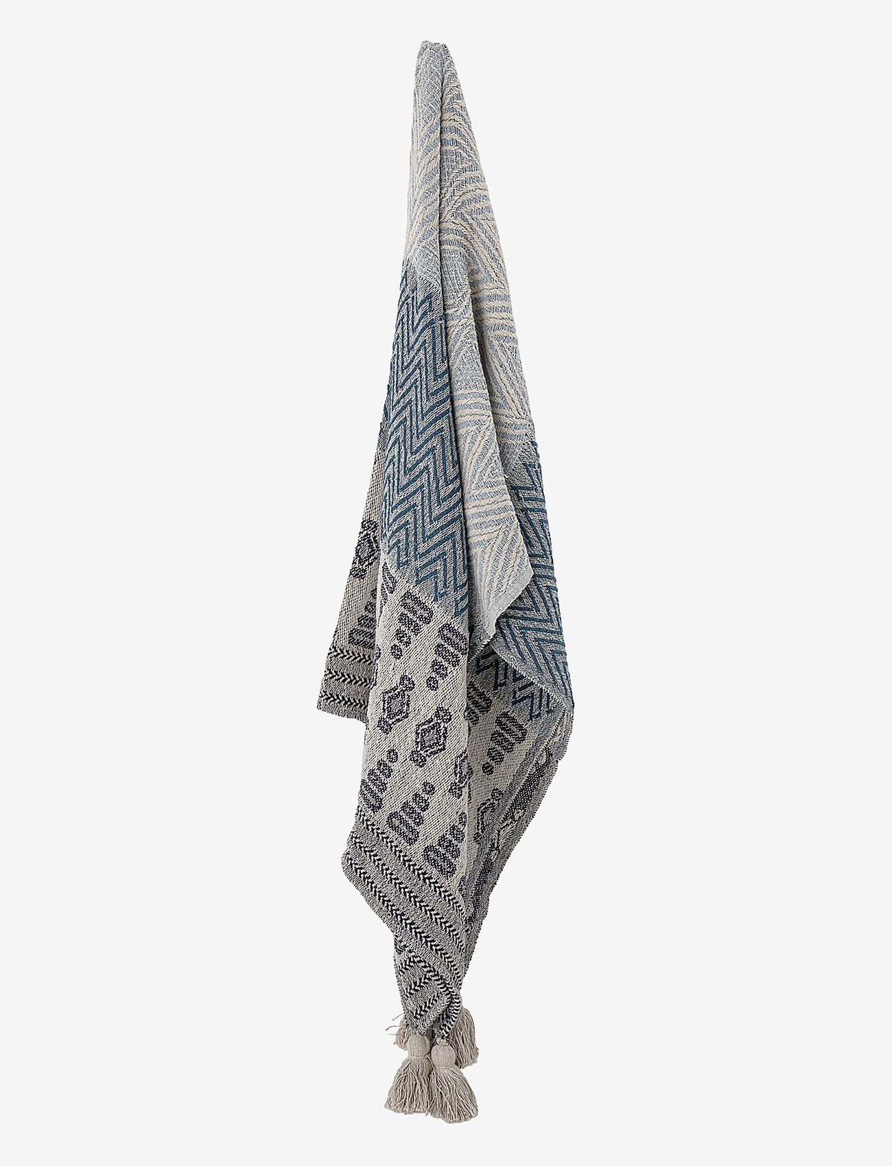 Bloomingville - Milas Throw - madalaimad hinnad - blue - 2