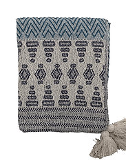 Bloomingville - Milas Throw - lowest prices - blue - 2