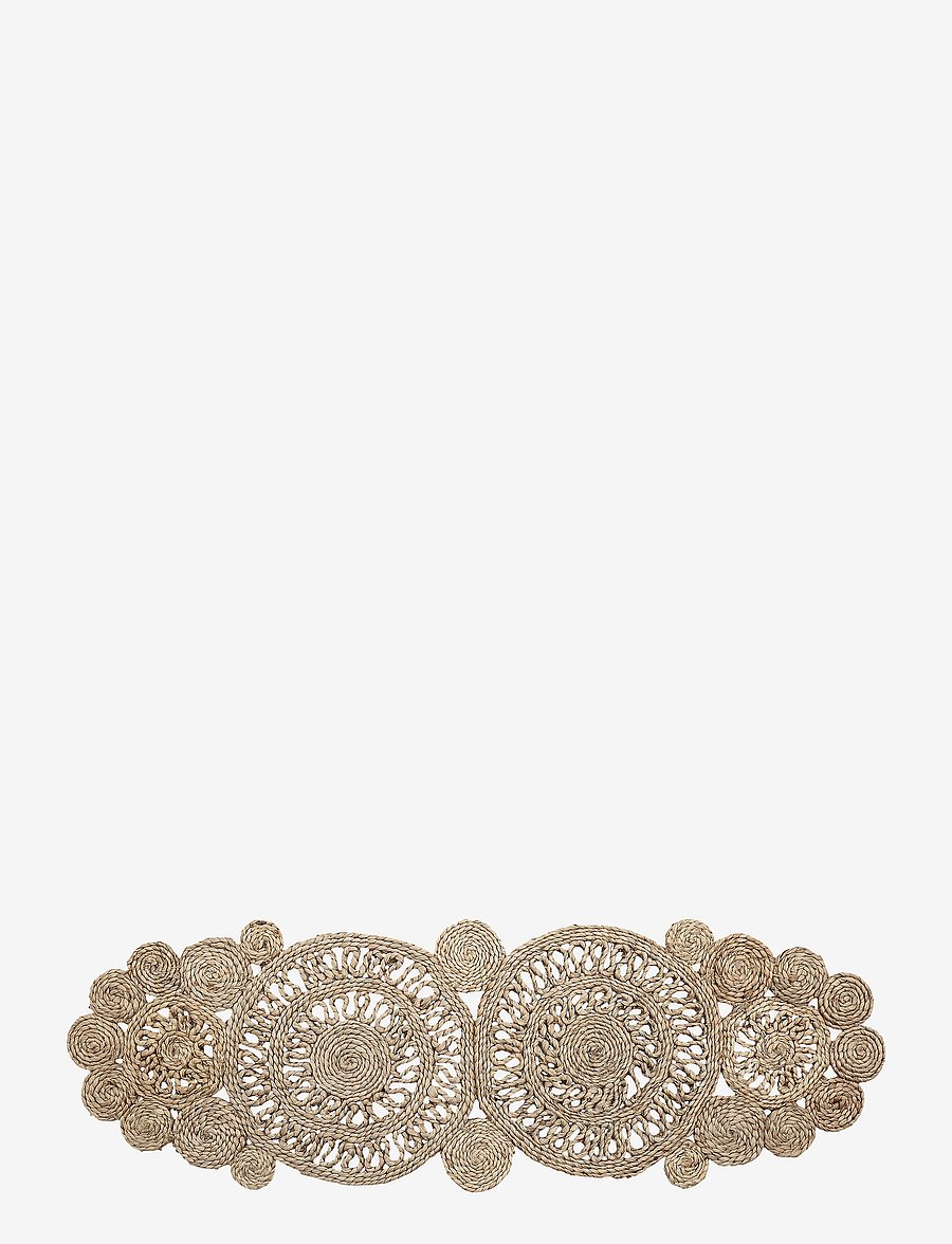 Bloomingville - Valder Table Runner - staltiesės ir stalo takeliai - nature - 1