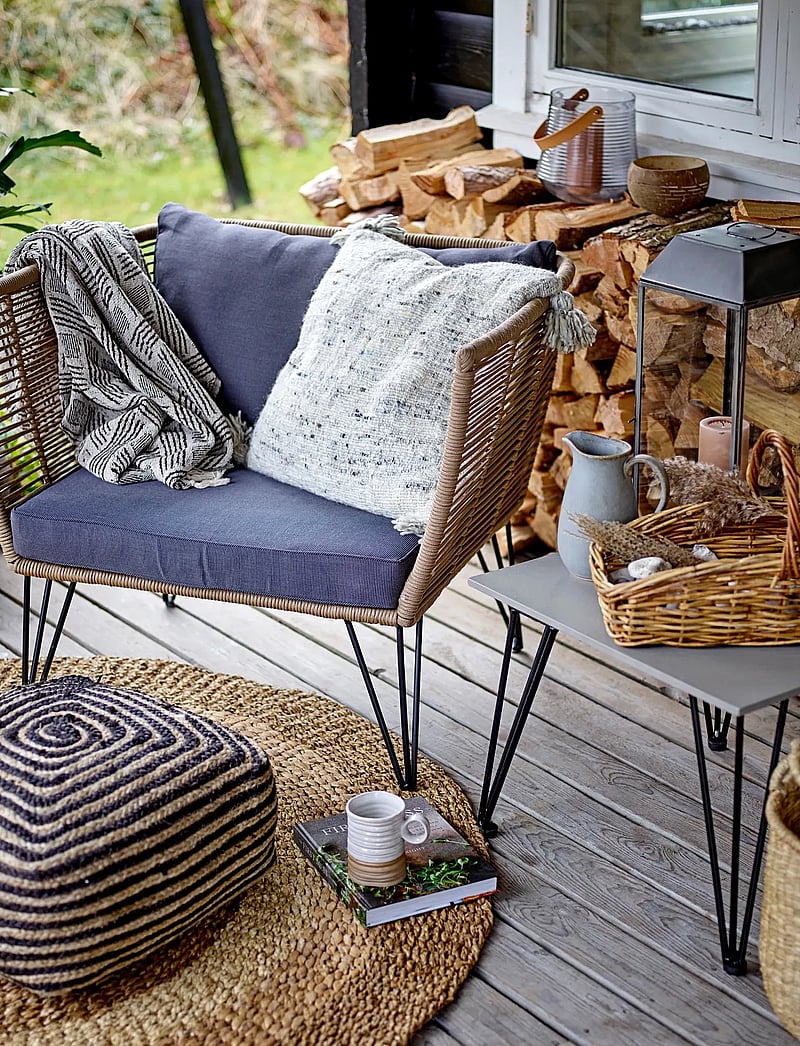 Bloomingville - Malic Rug - nach preis einkaufen - brown - 1