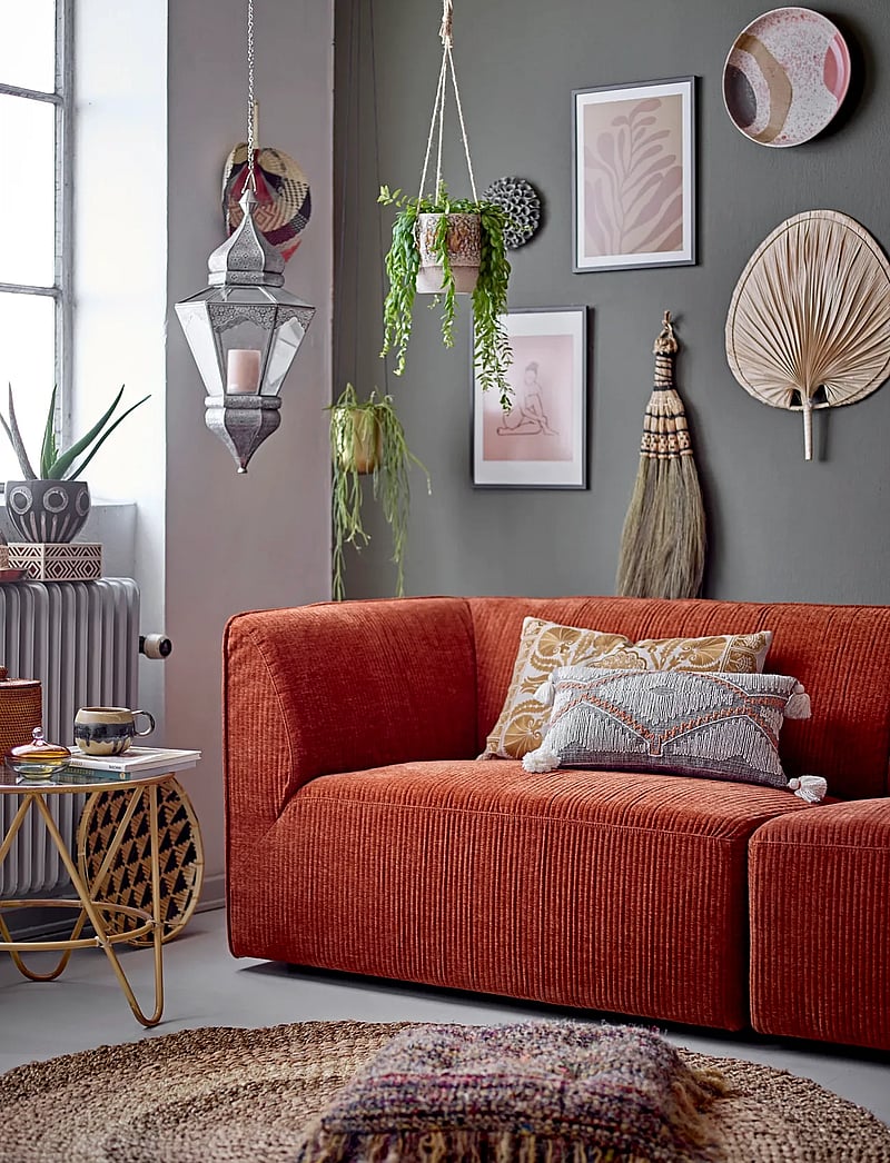 Bloomingville - Malic Rug - nach preis einkaufen - brown - 2