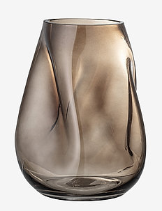 Vase, Brun, Glas, Bloomingville