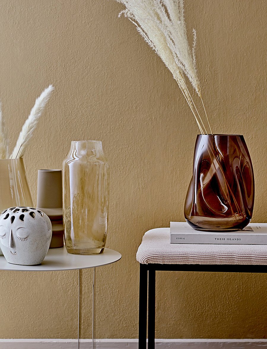 Bloomingville - Ingolf Vase - geburtstagsgeschenke - brown - 4