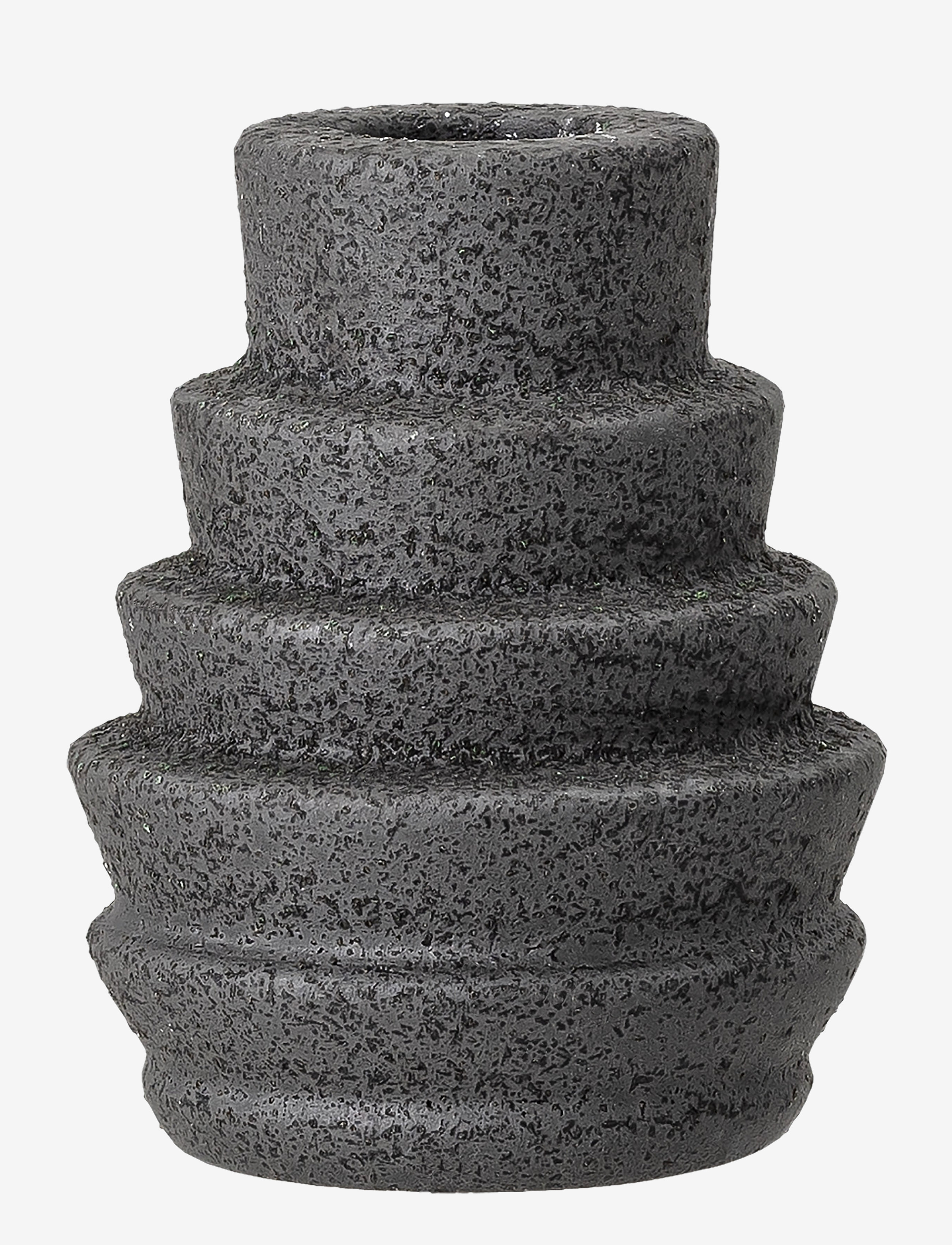 Emin Candle Holder - BLACK