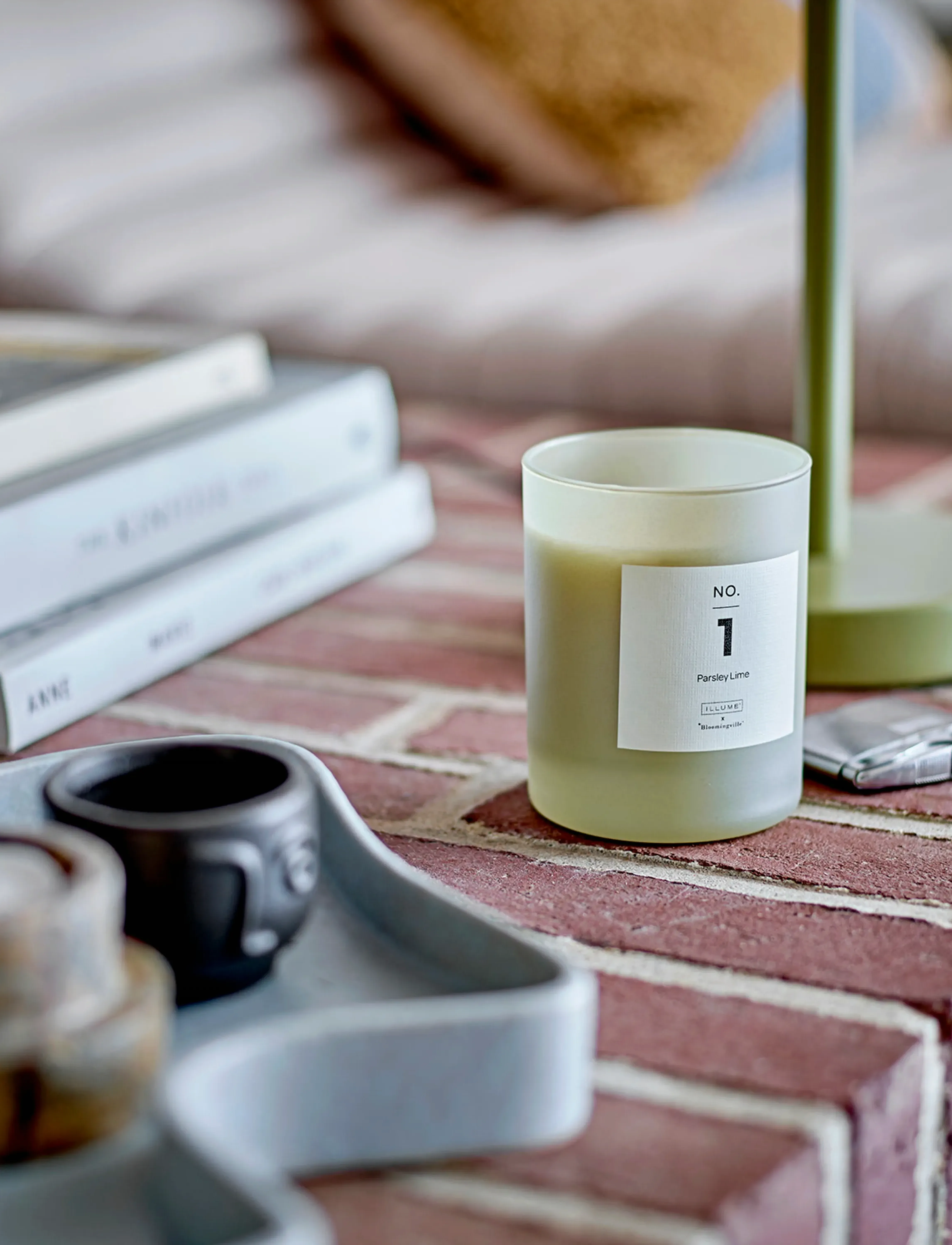 Bloomingville - NO.1-Parsley Lime Scent Candle - green - 3