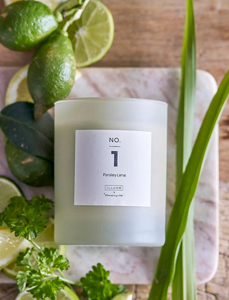 Bloomingville - NO.1-Parsley Lime Scent Candle - vahast küünlad - green - 4