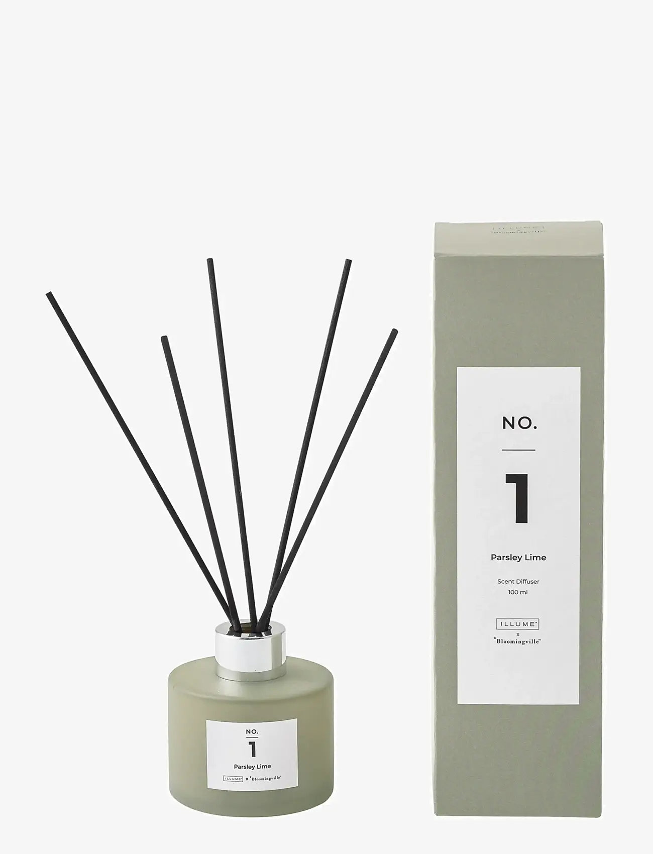Bloomingville - NO.1-Parsley Lime Scent Diffuser - fragrance diffusers - green - 0