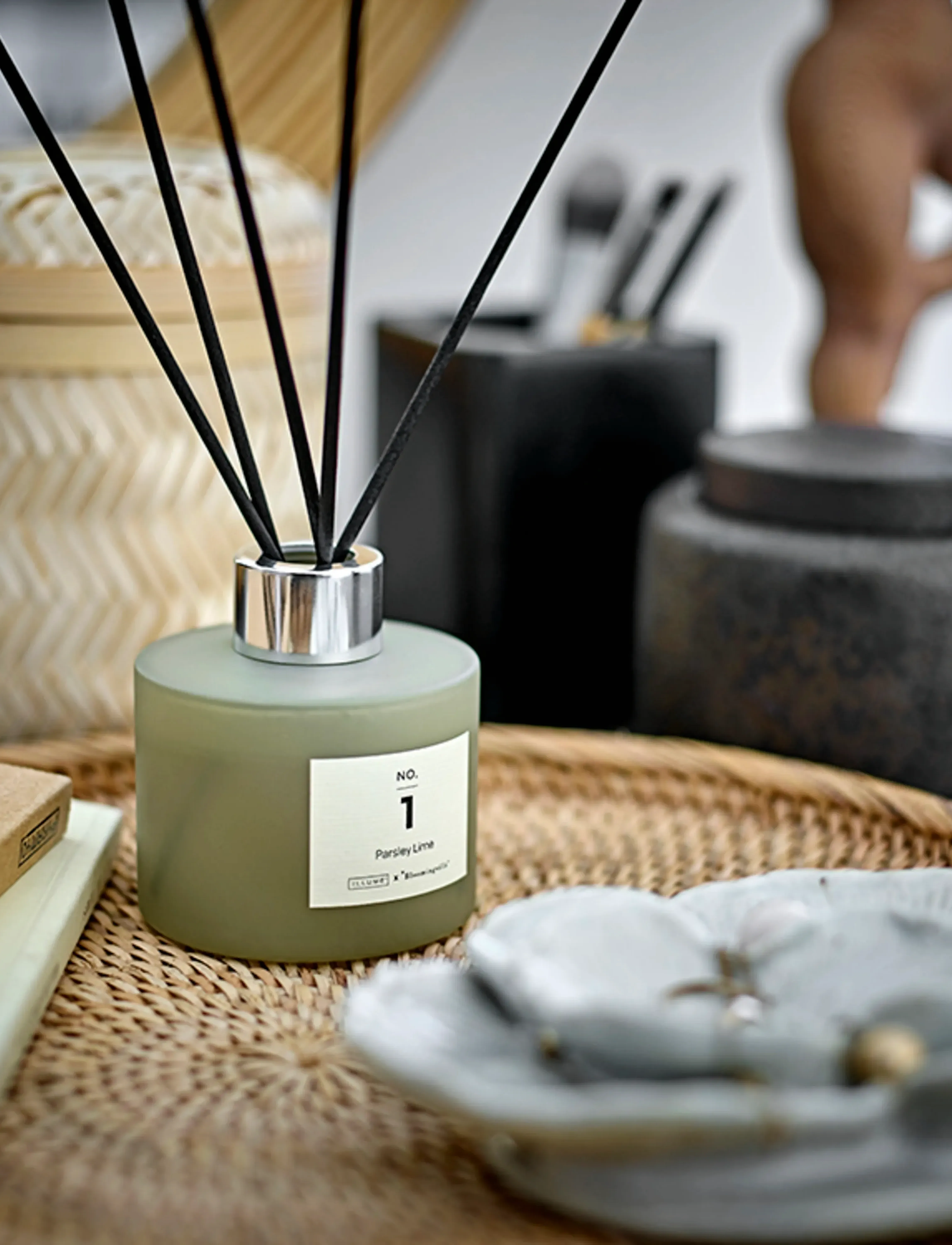 Bloomingville - NO.1-Parsley Lime Scent Diffuser - fragrance diffusers - green - 2