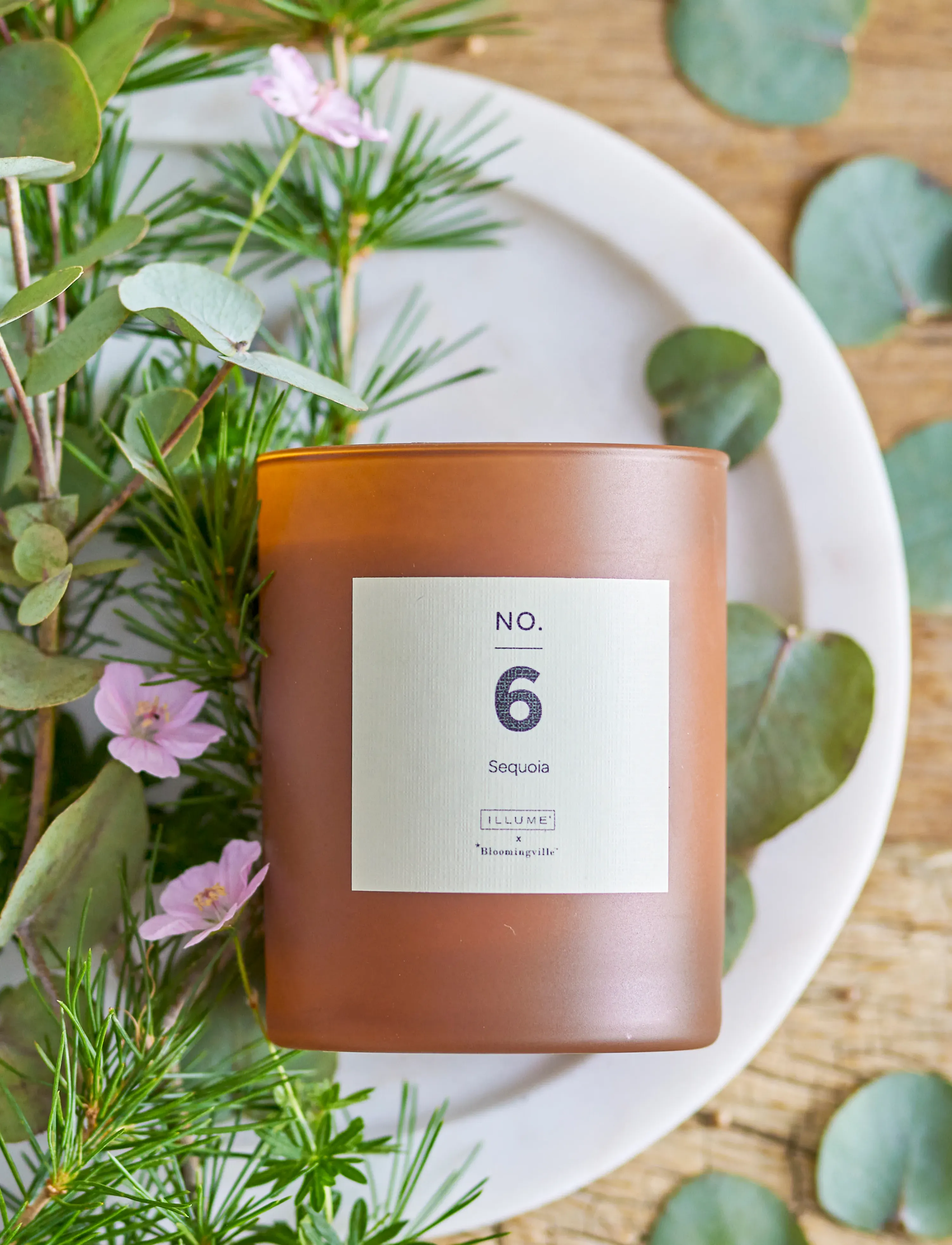Bloomingville - NO.6-Sequoia Scent Candle - nach preis einkaufen - brown - 3