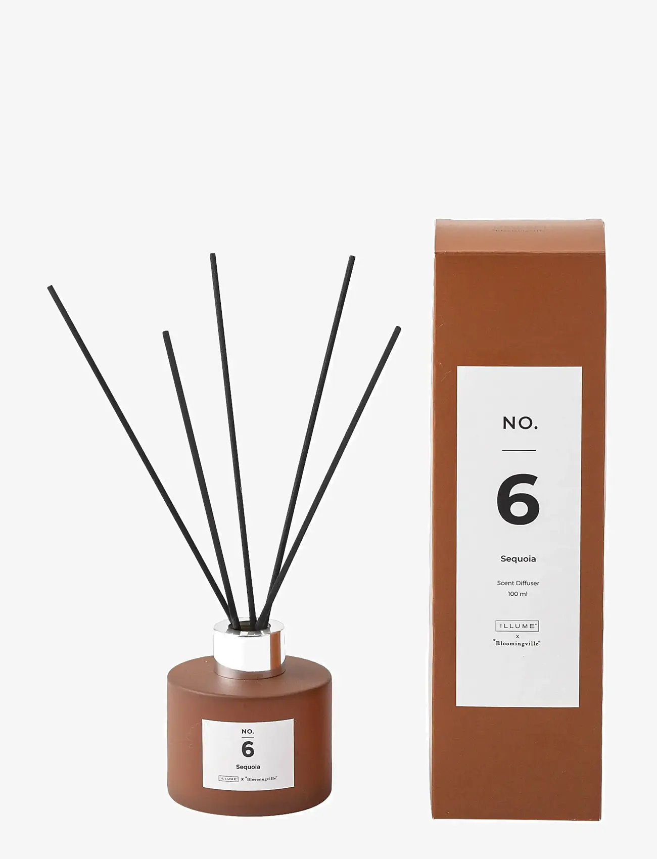 Bloomingville - NO.6-Sequoia Scent Diffuser - laveste priser - brown - 1