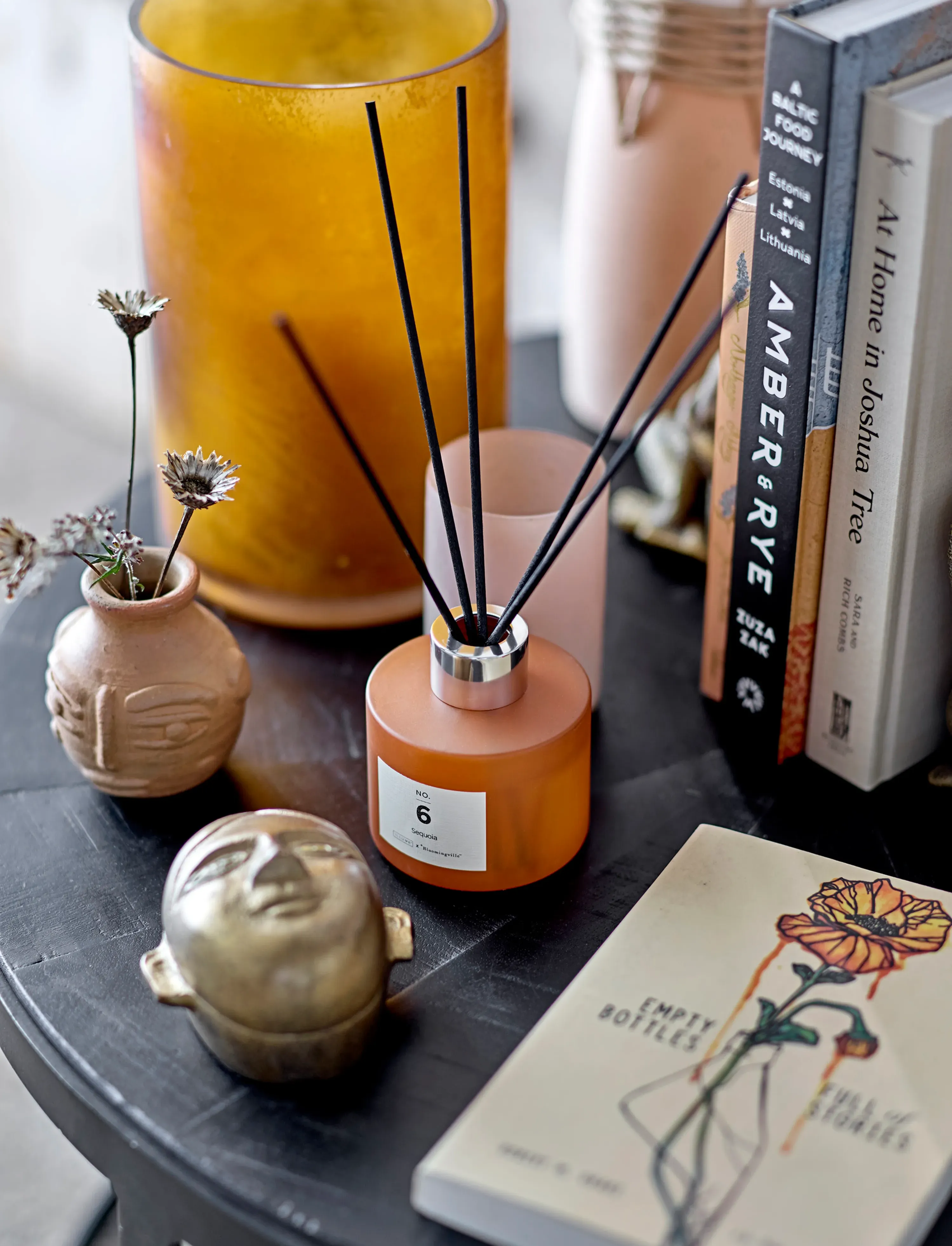 Bloomingville - NO.6-Sequoia Scent Diffuser - fragrance diffusers - brown - 2