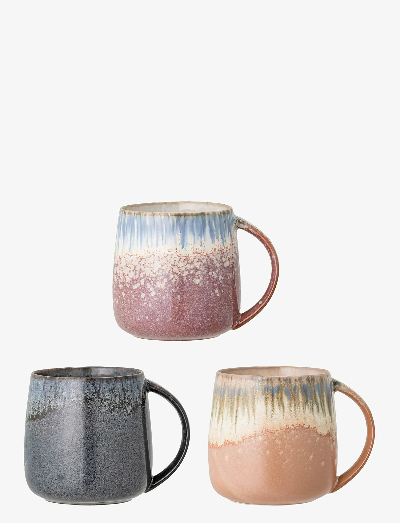 Bloomingville - Cloe Mug, Rose, Stoneware - køb efter pris - pink - 0
