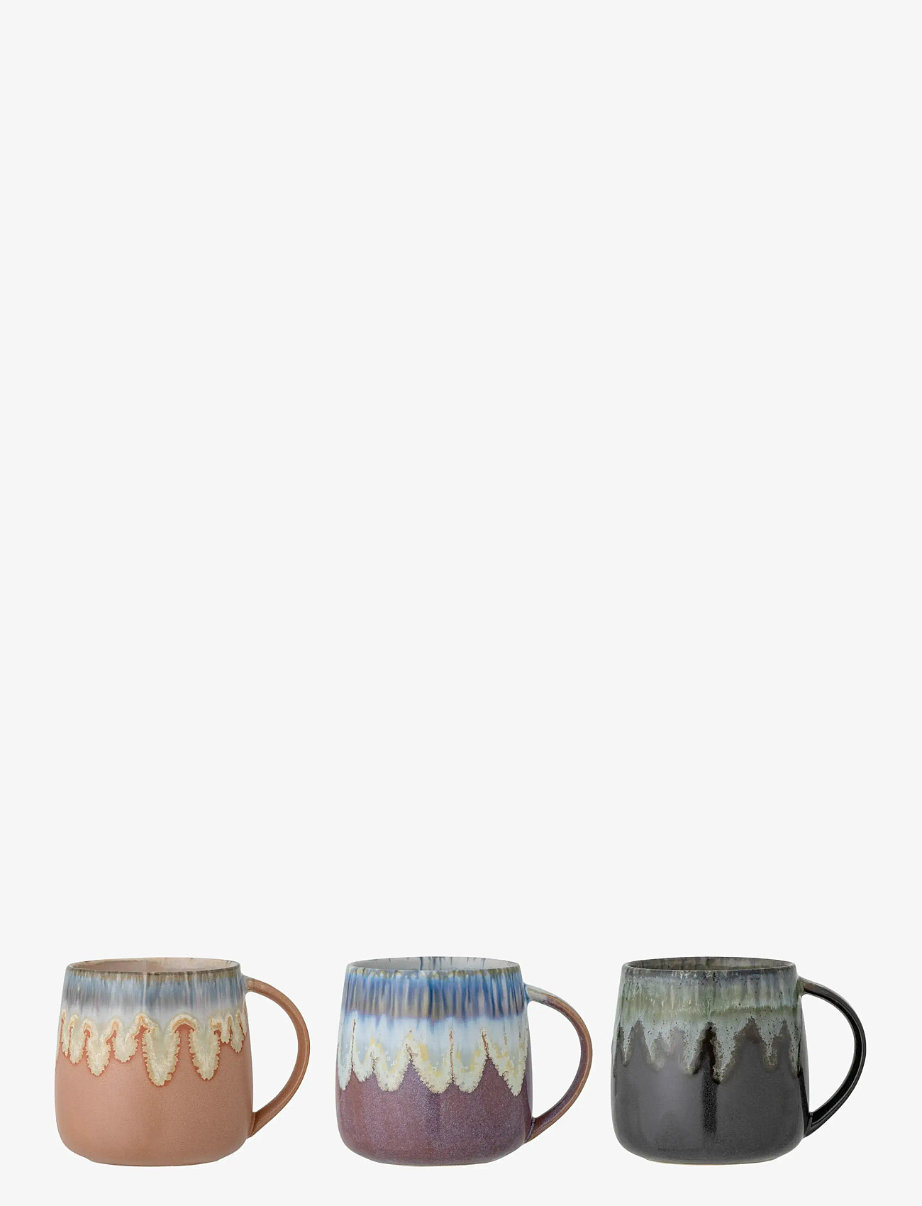 Bloomingville - Cloe Mug, Rose, Stoneware - køb efter pris - pink - 1