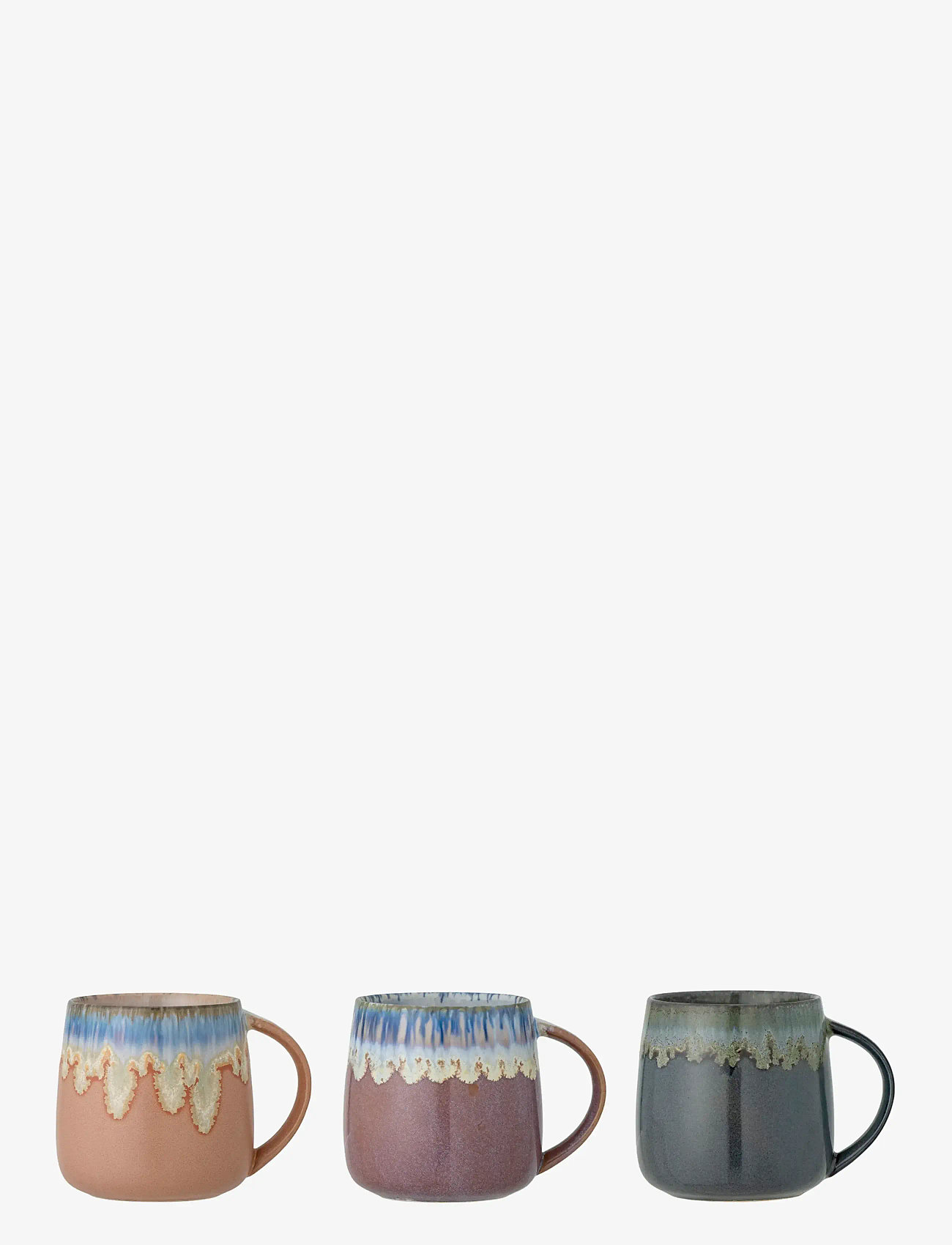 Bloomingville - Cloe Mug, Rose, Stoneware - køb efter pris - pink - 2